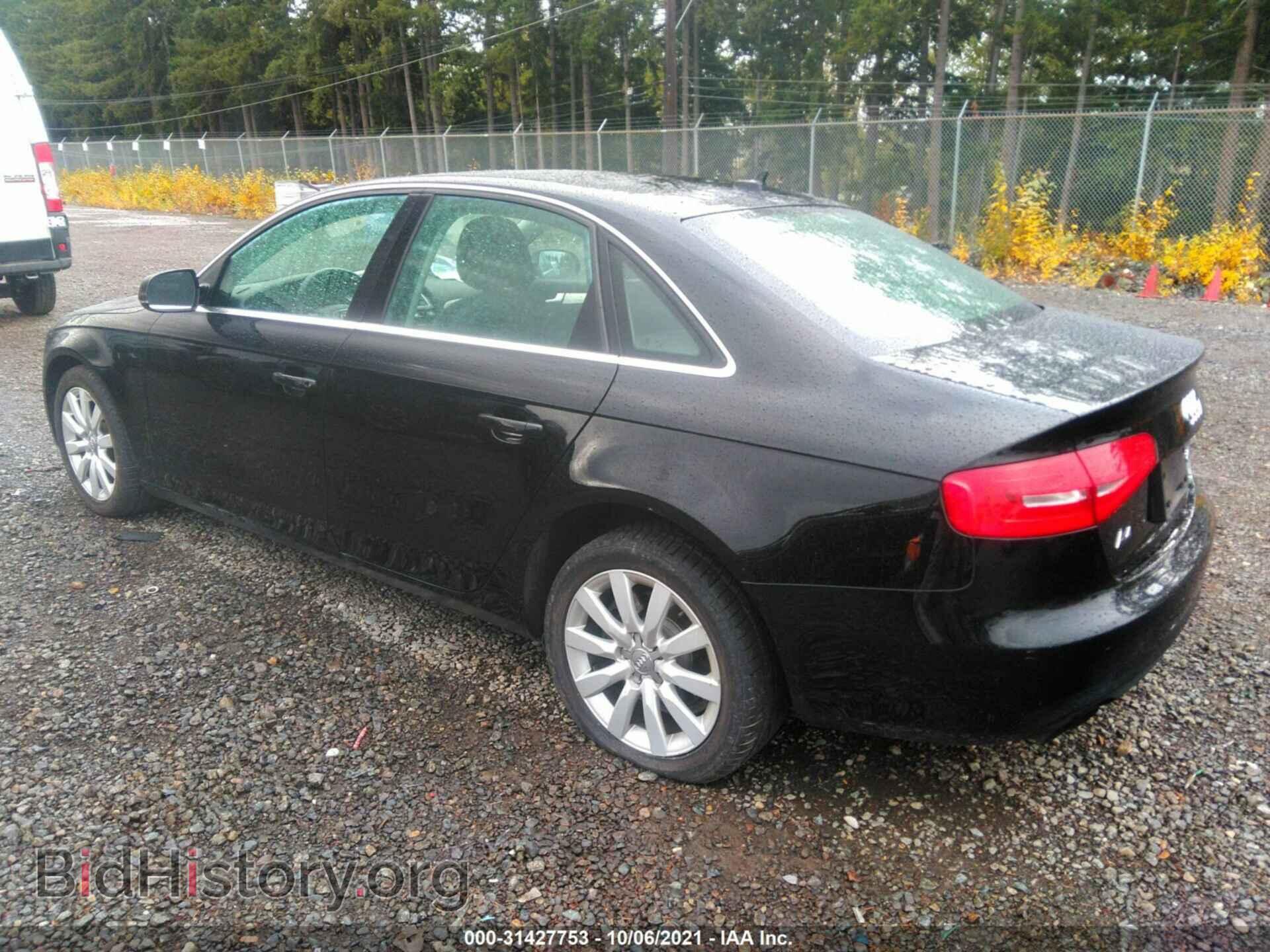 2013 AUDI A4 - VIN: WAUBFAFL9DN031588 - Photo 3