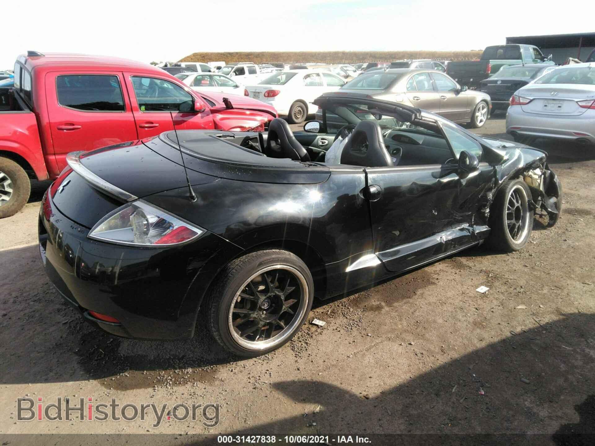 2007 MITSUBISHI ECLIPSE - VIN: 4A3AL35T97E009628 - Фото 4