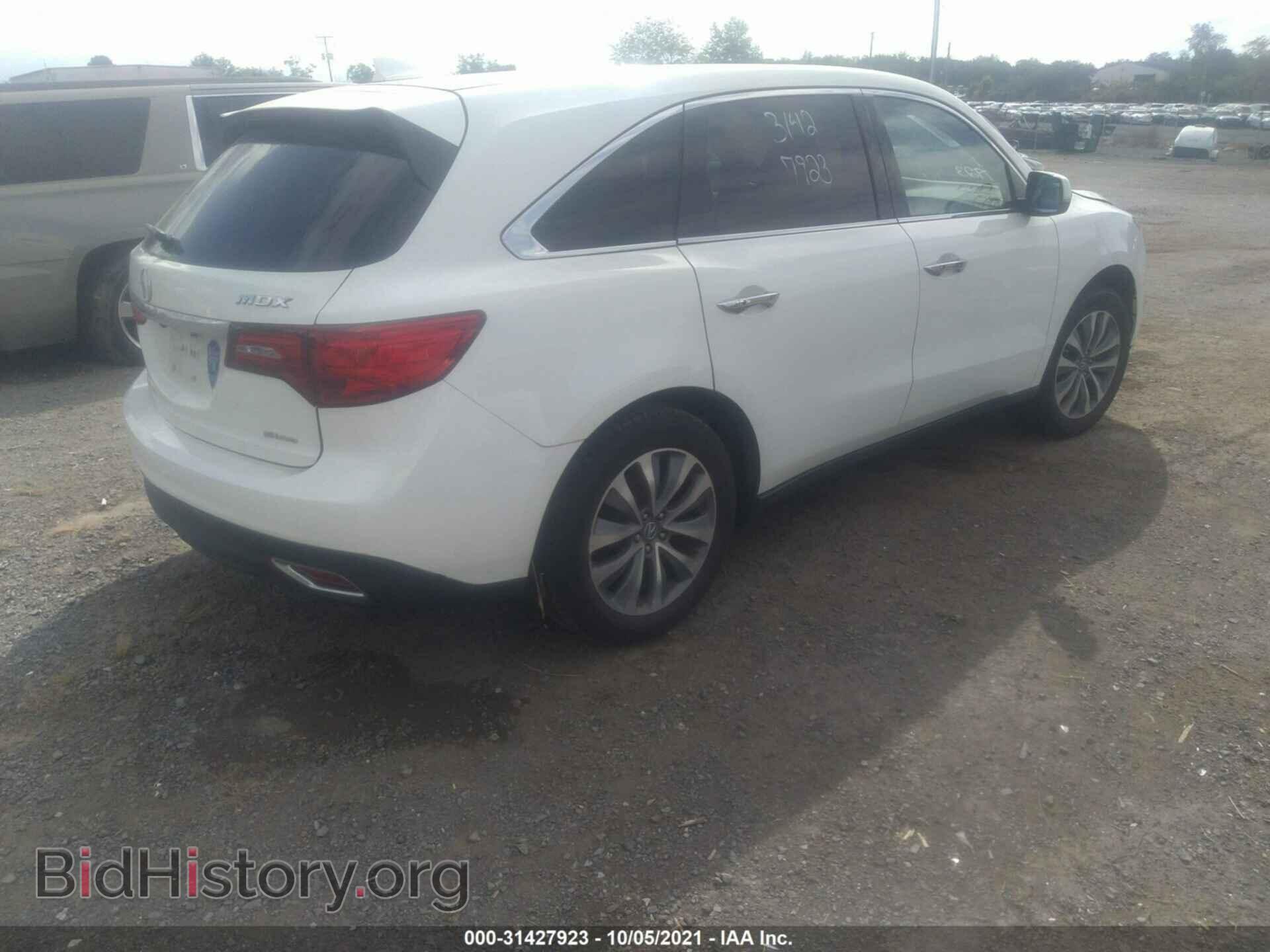 2015 ACURA MDX - VIN: 5FRYD4H42FB021253 - Photo 4