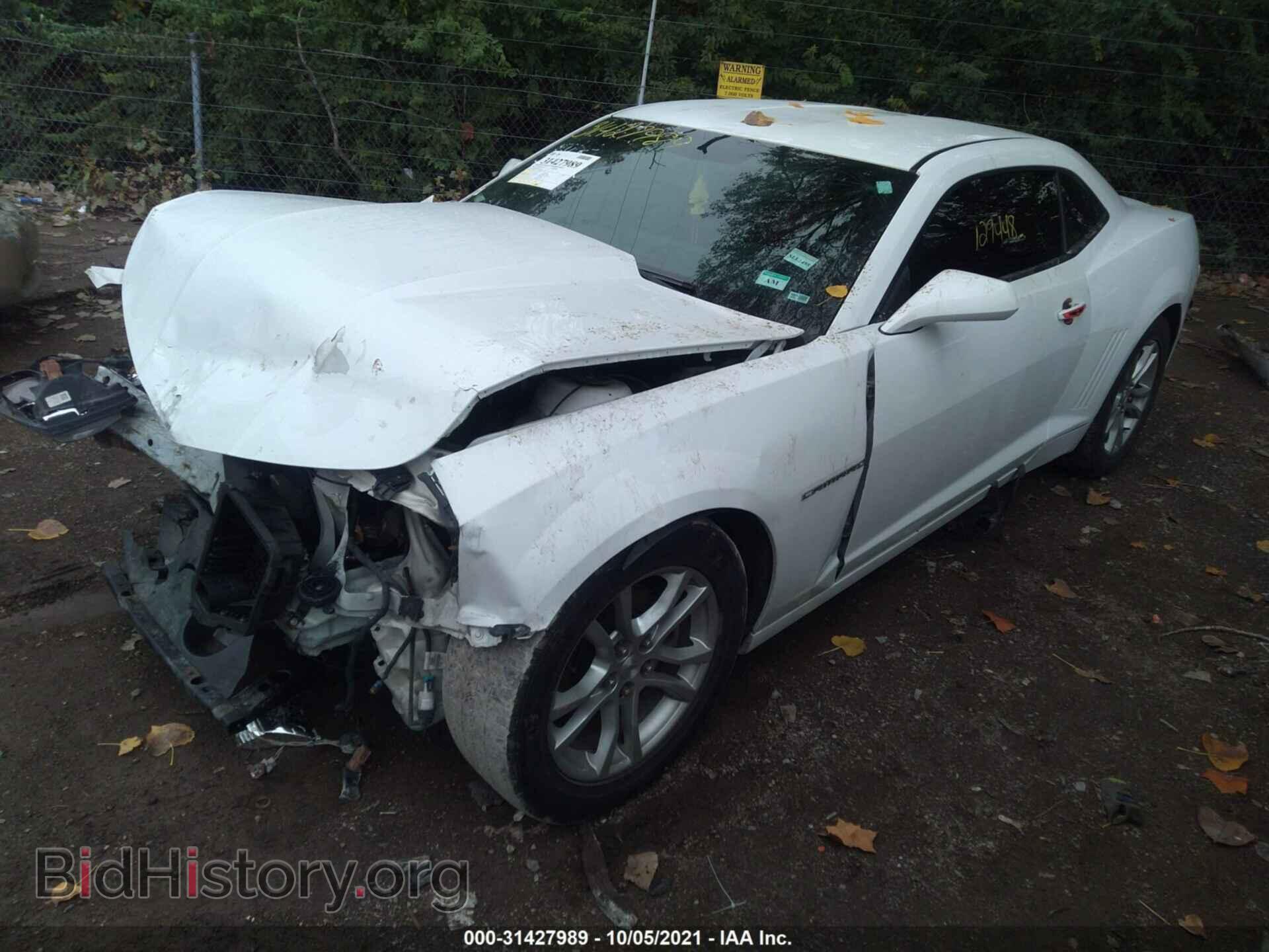 2014 CHEVROLET CAMARO - VIN: 2G1FA1E36E9321692 - Фото 2