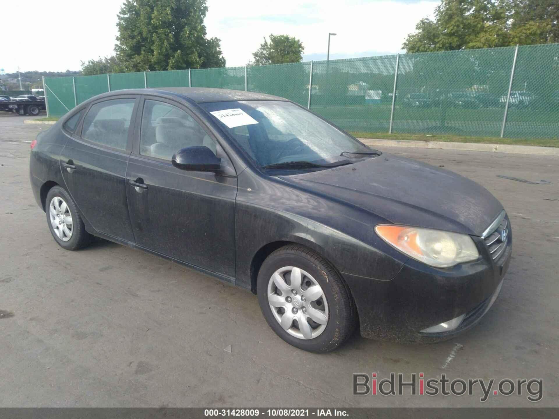 Photo KMHDU46D89U671277 - HYUNDAI ELANTRA 2009