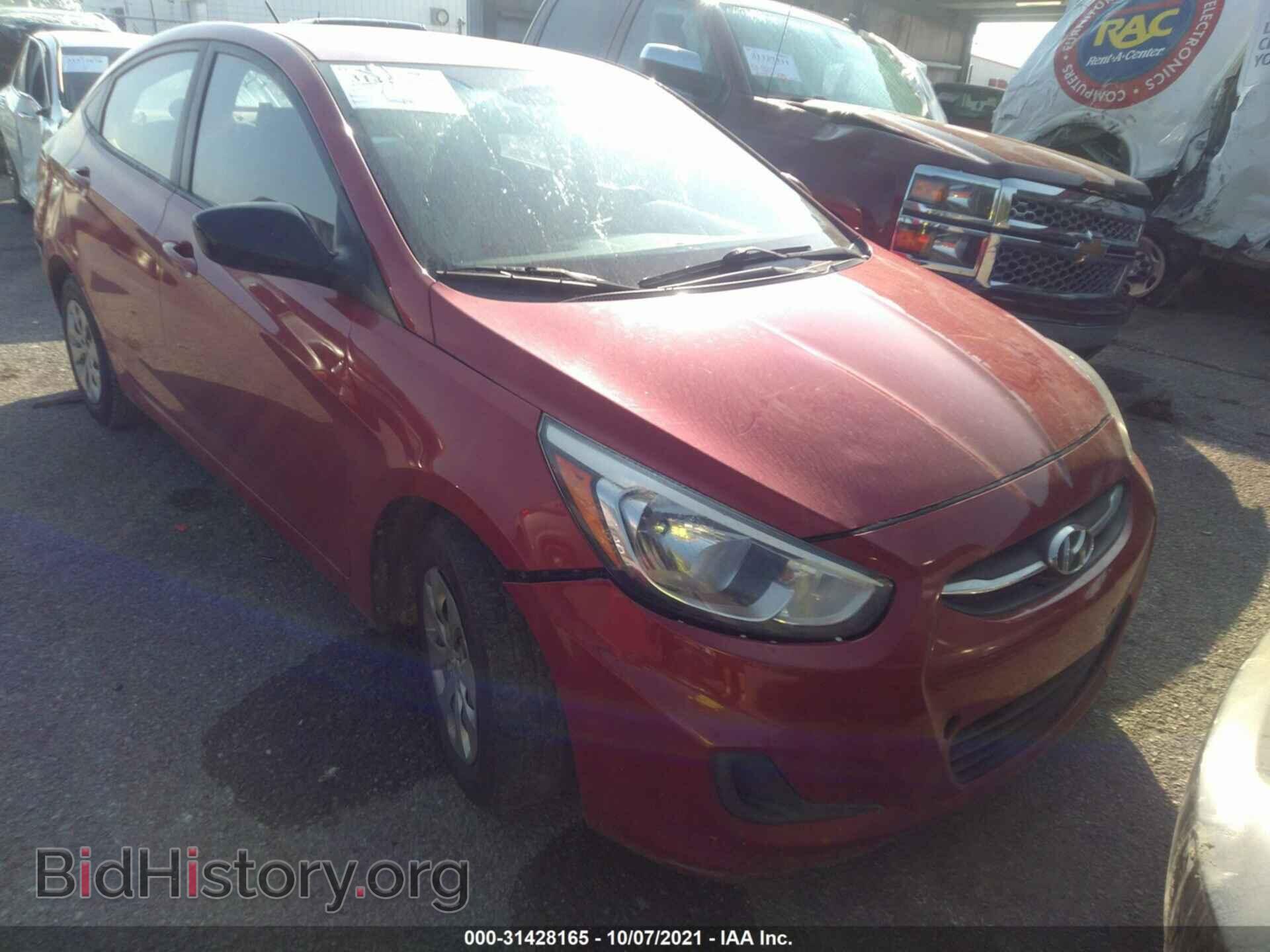 Photo KMHCT4AE7FU834477 - HYUNDAI ACCENT 2015