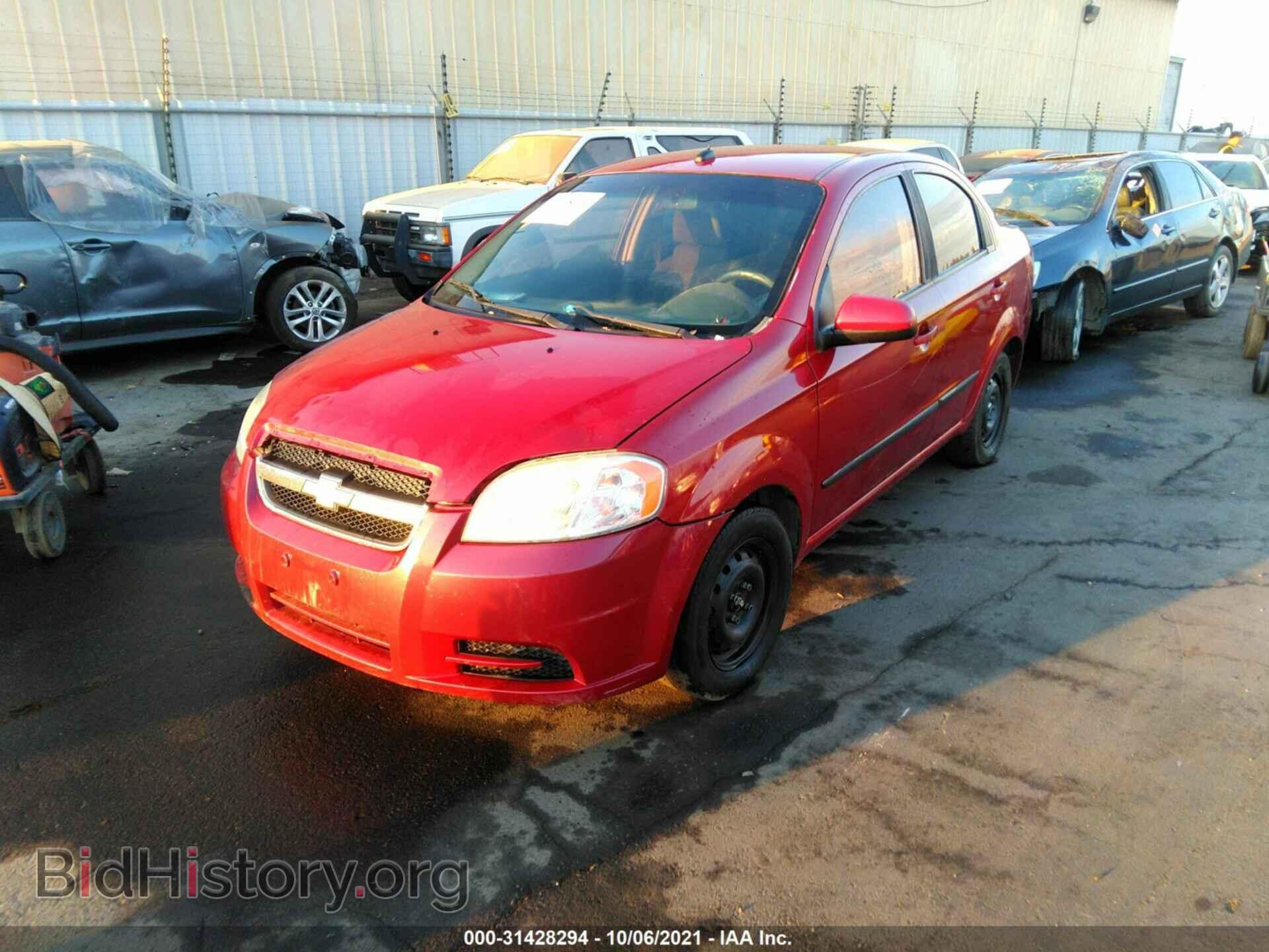 2011 CHEVROLET AVEO - VIN: KL1TD5DE6BB262995 - Фото 2