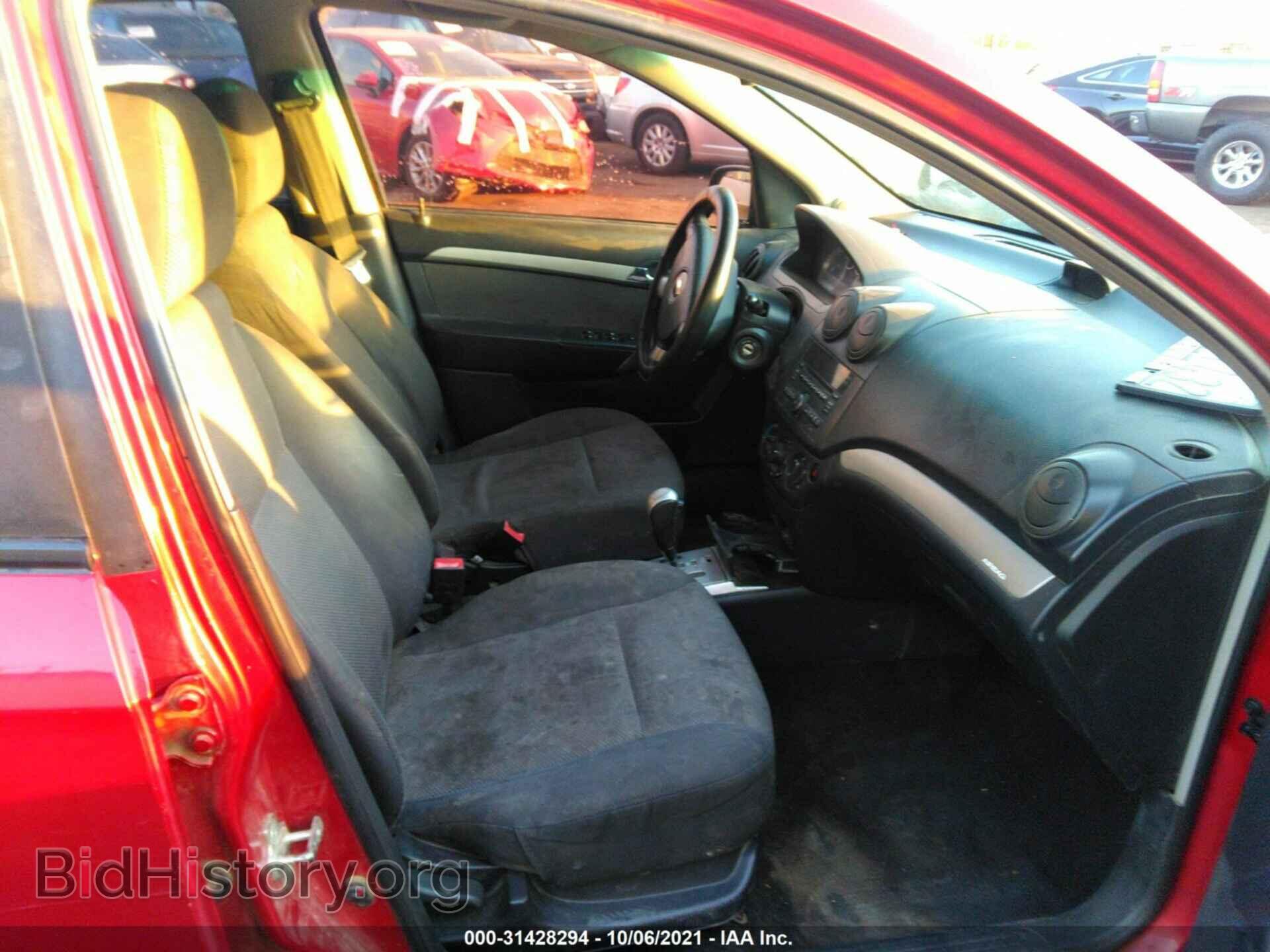2011 CHEVROLET AVEO - VIN: KL1TD5DE6BB262995 - Фото 5