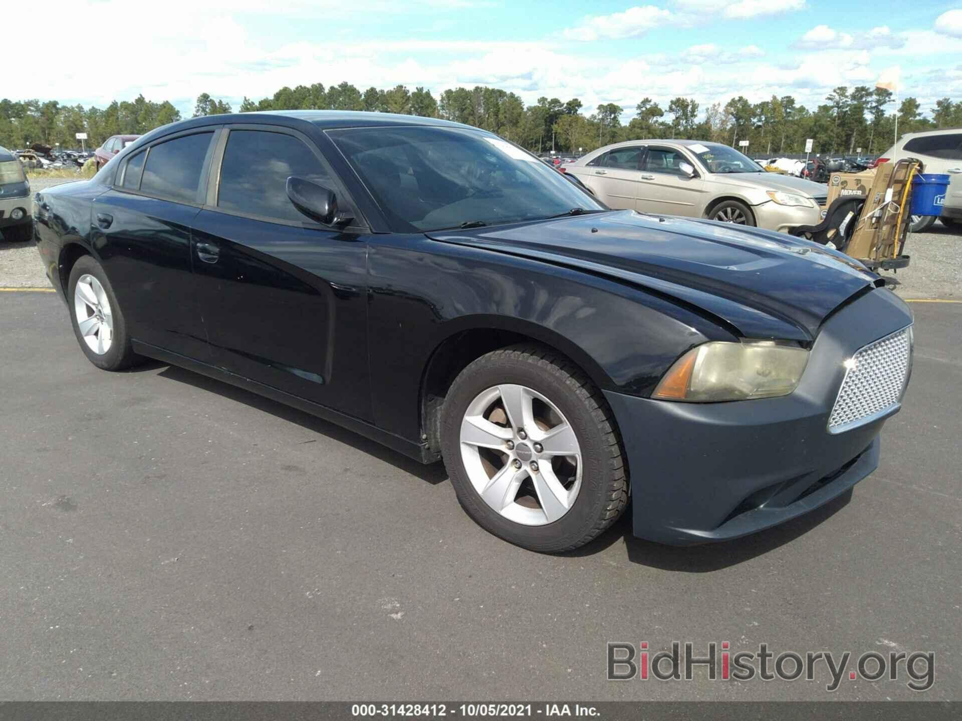 Photo 2C3CDXBG3CH162617 - DODGE CHARGER 2012