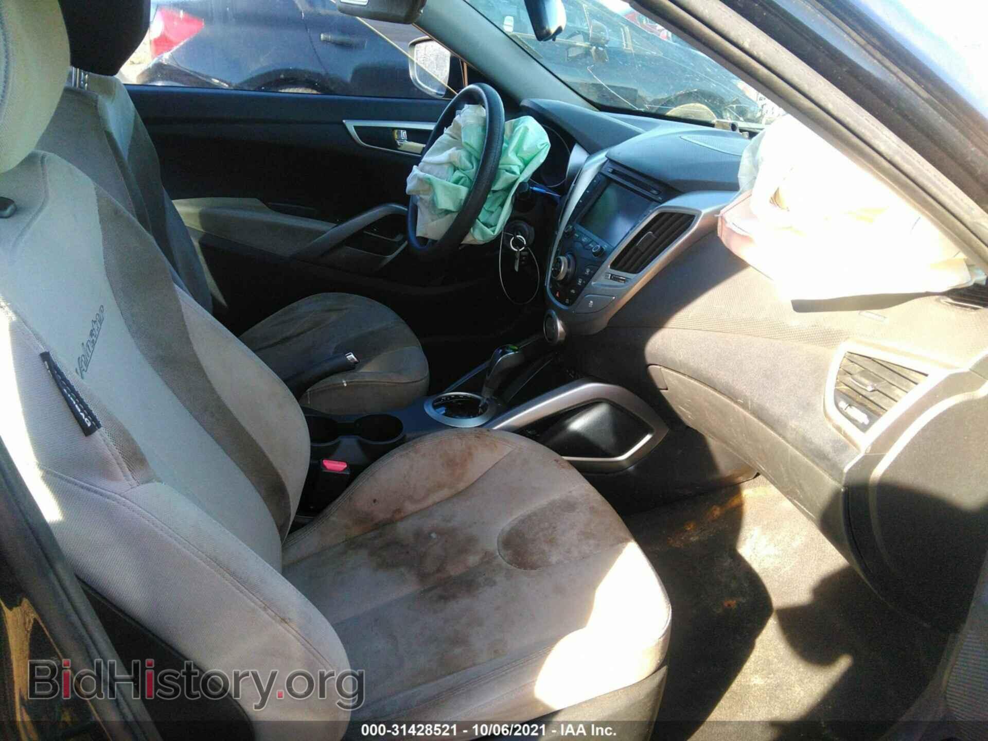 2012 HYUNDAI VELOSTER - VIN: KMHTC6AD2CU074909 - Фото 5