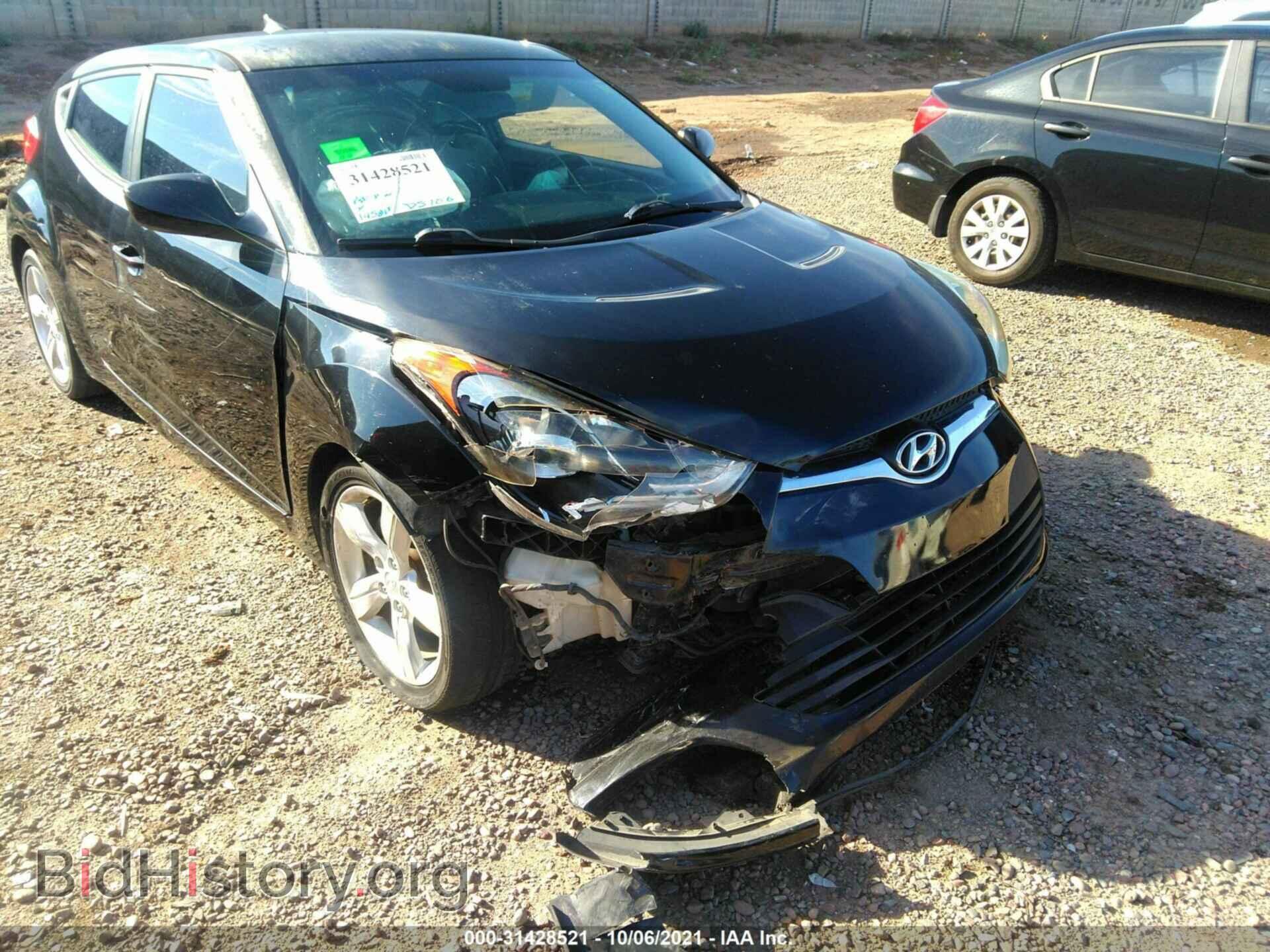 2012 HYUNDAI VELOSTER - VIN: KMHTC6AD2CU074909 - Фото 6