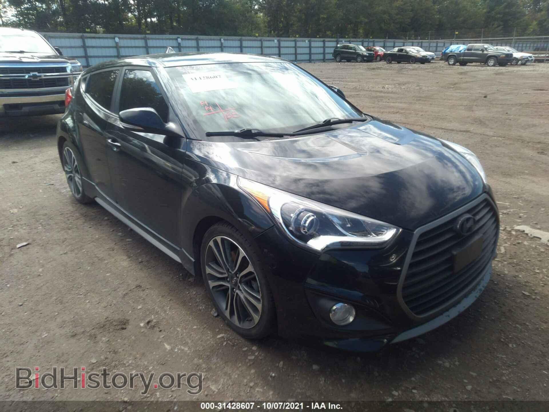 Фотография KMHTC6AE2HU313682 - HYUNDAI VELOSTER 2017