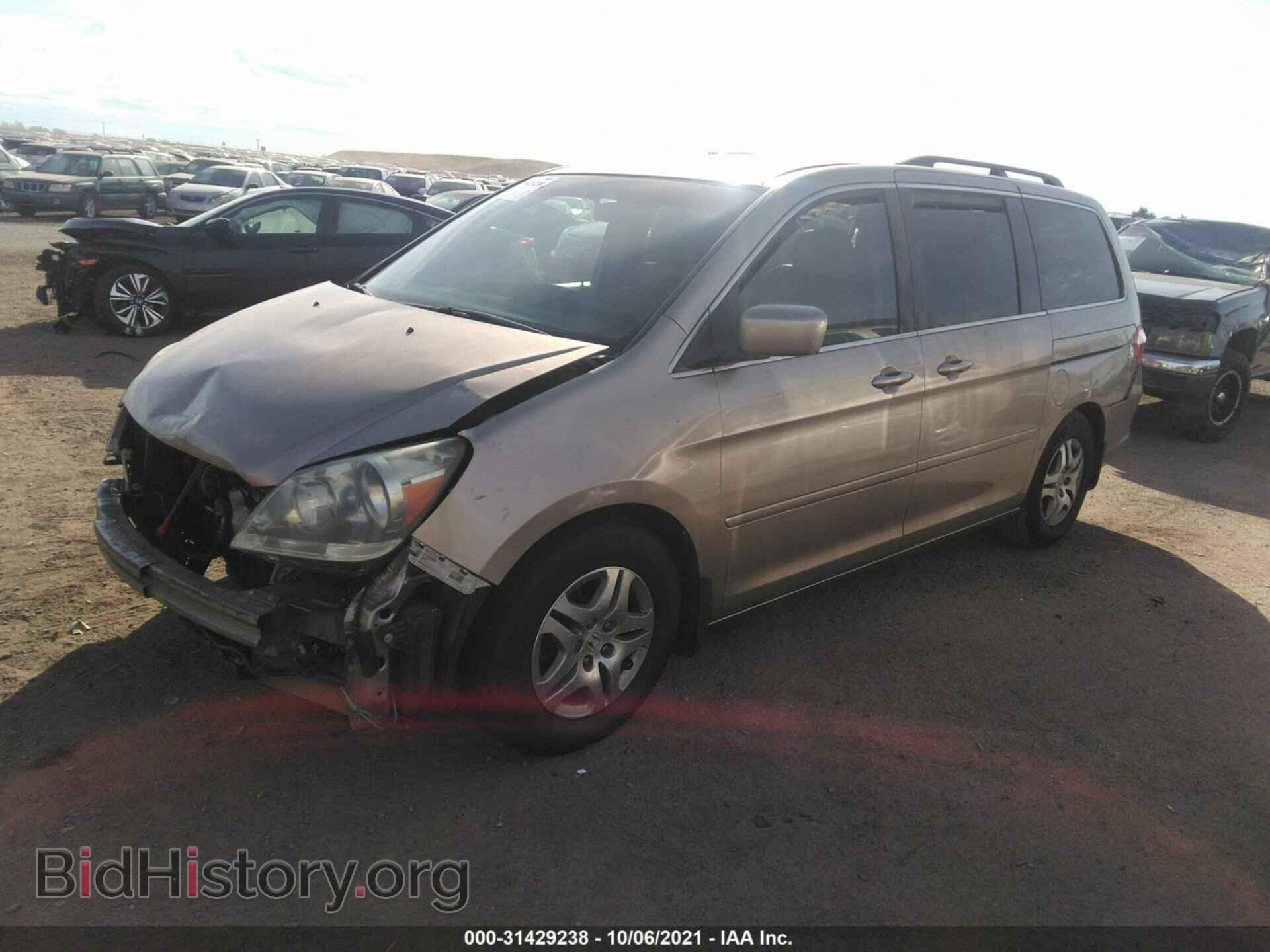 2007 HONDA ODYSSEY - VIN: 5FNRL38657B126259 - Фото 2