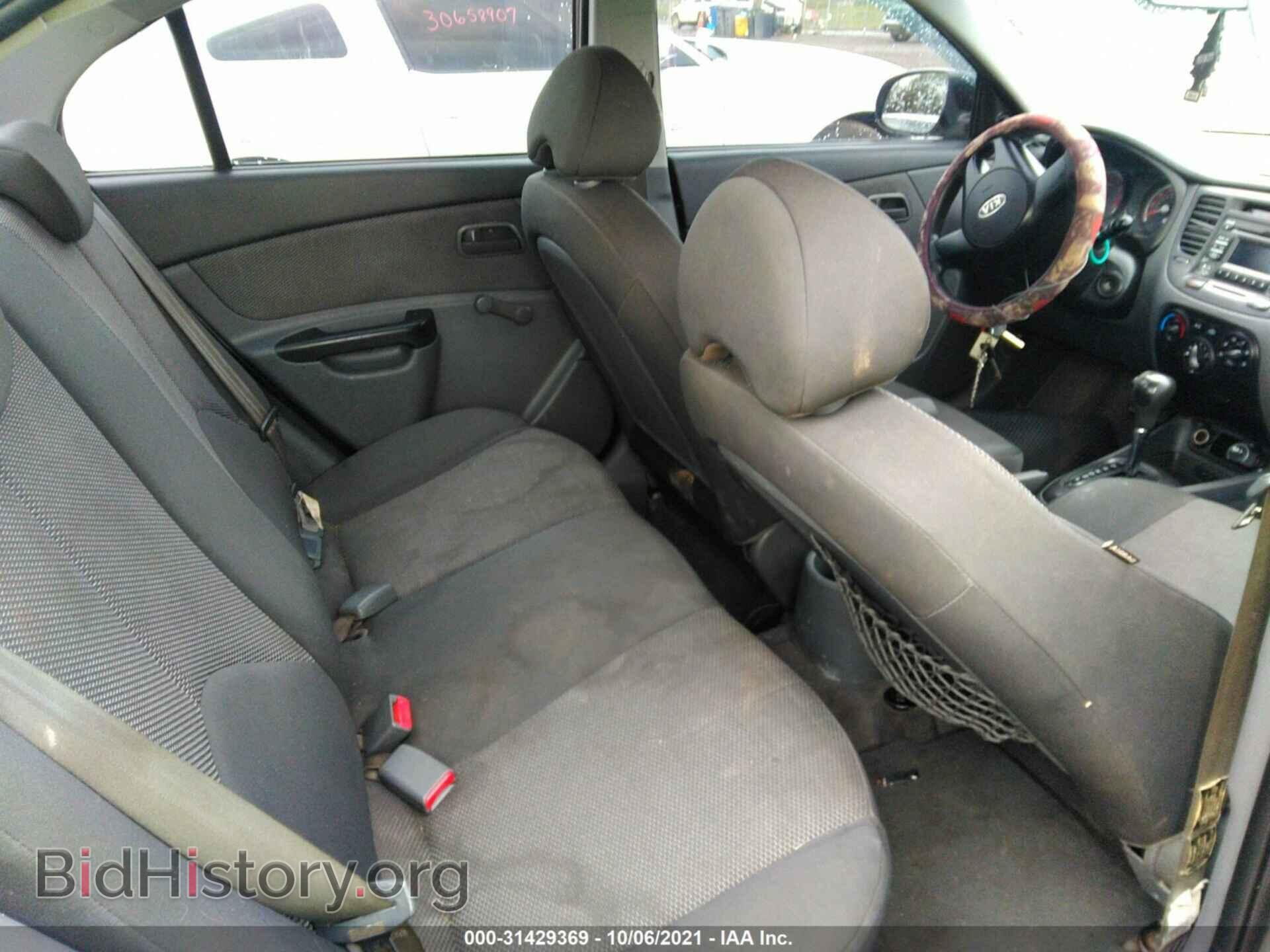 2011 KIA RIO - VIN: KNADH4A39B6918238 - Фото 8