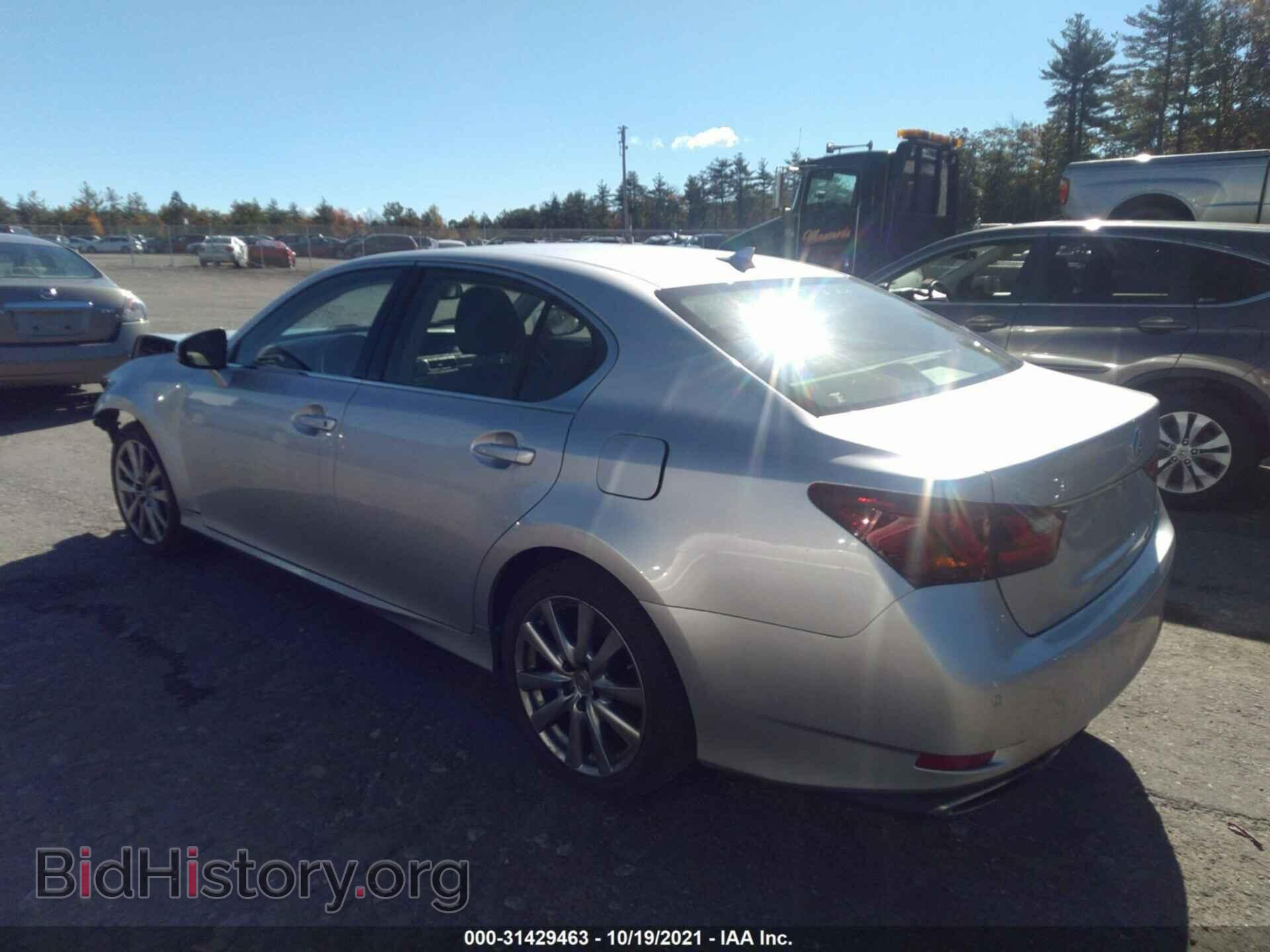 2013 LEXUS GS 350 - VIN: JTHCE1BL3D5017619 - Фото 3