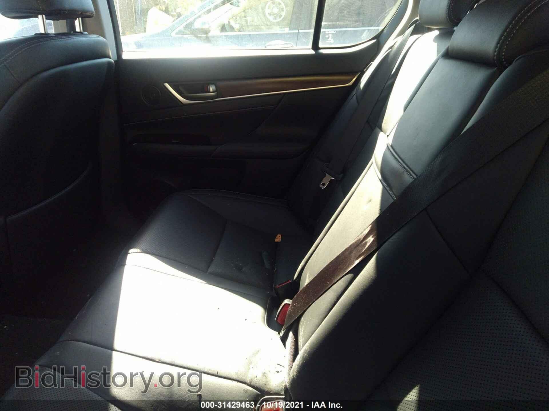 2013 LEXUS GS 350 - VIN: JTHCE1BL3D5017619 - Фото 8