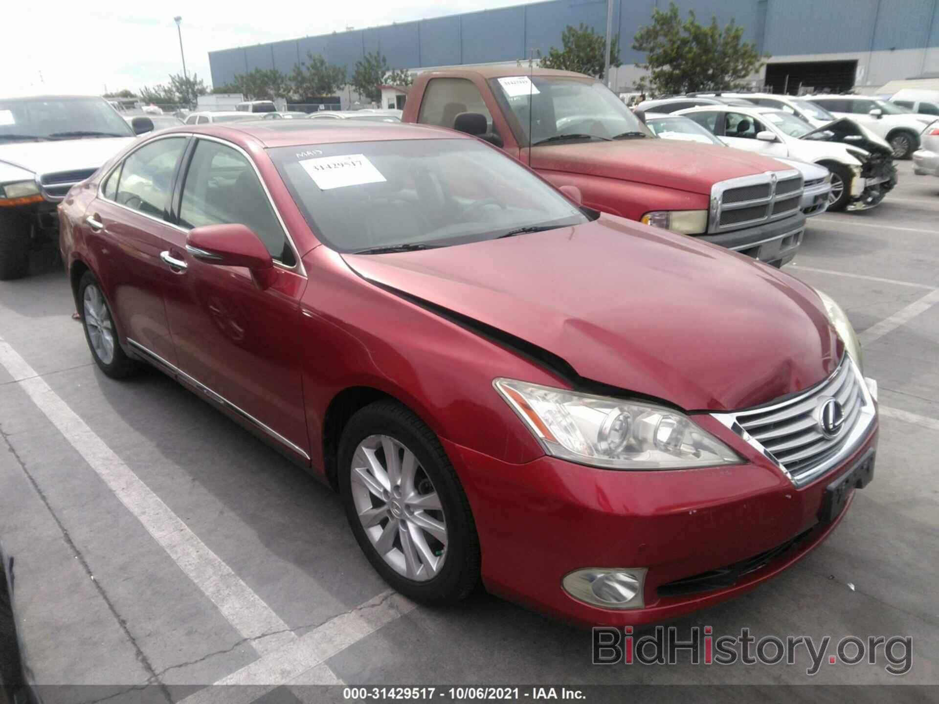 Photo JTHBK1EG9A2396724 - LEXUS ES 350 2010