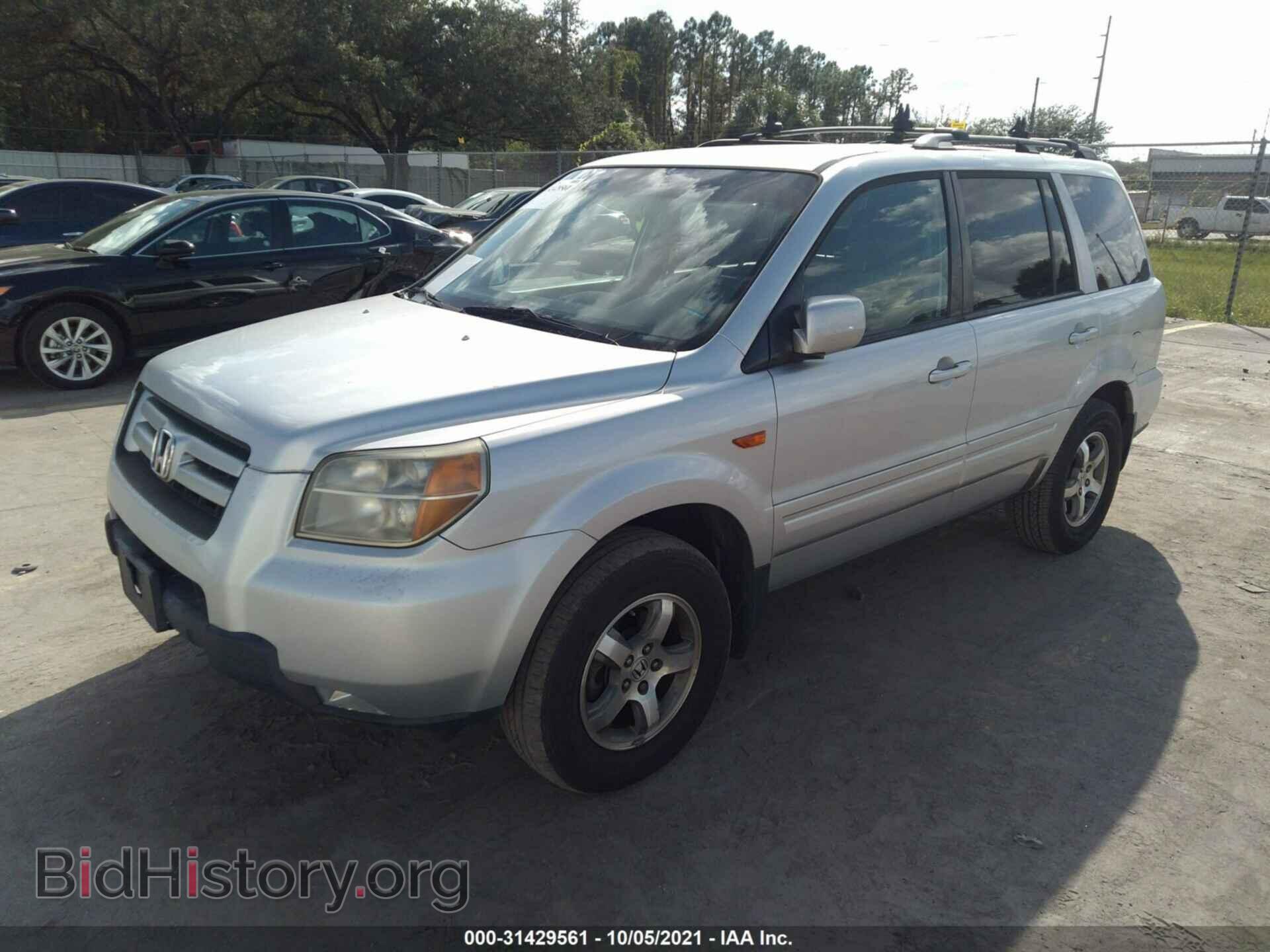 2006 HONDA PILOT - VIN: 5FNYF28486B035075 - Фото 2