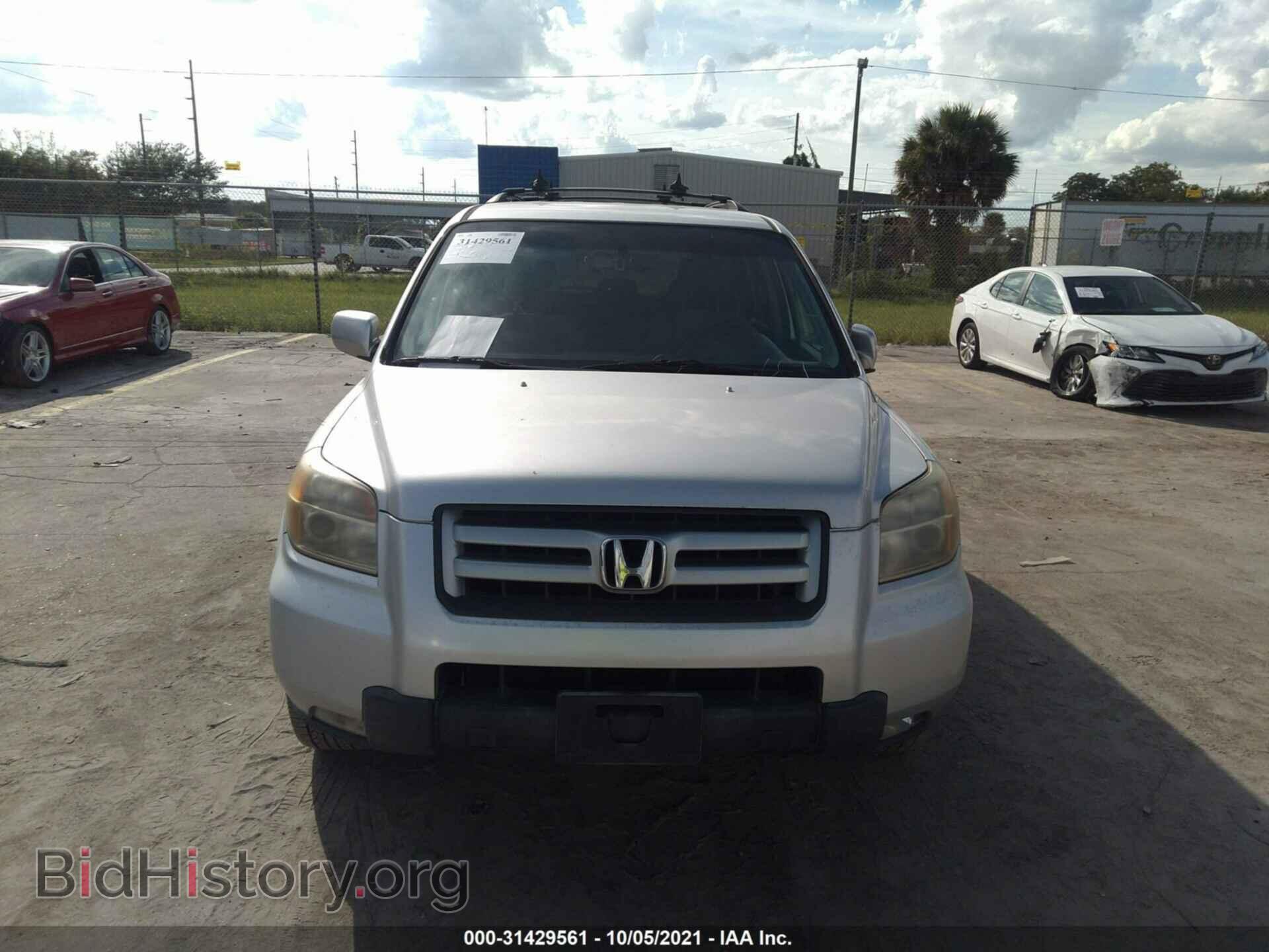 2006 HONDA PILOT - VIN: 5FNYF28486B035075 - Фото 6