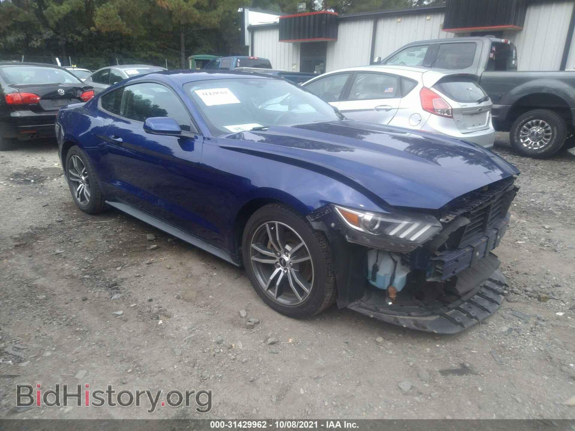 Фотография 1FA6P8TH3G5229149 - FORD MUSTANG 2016