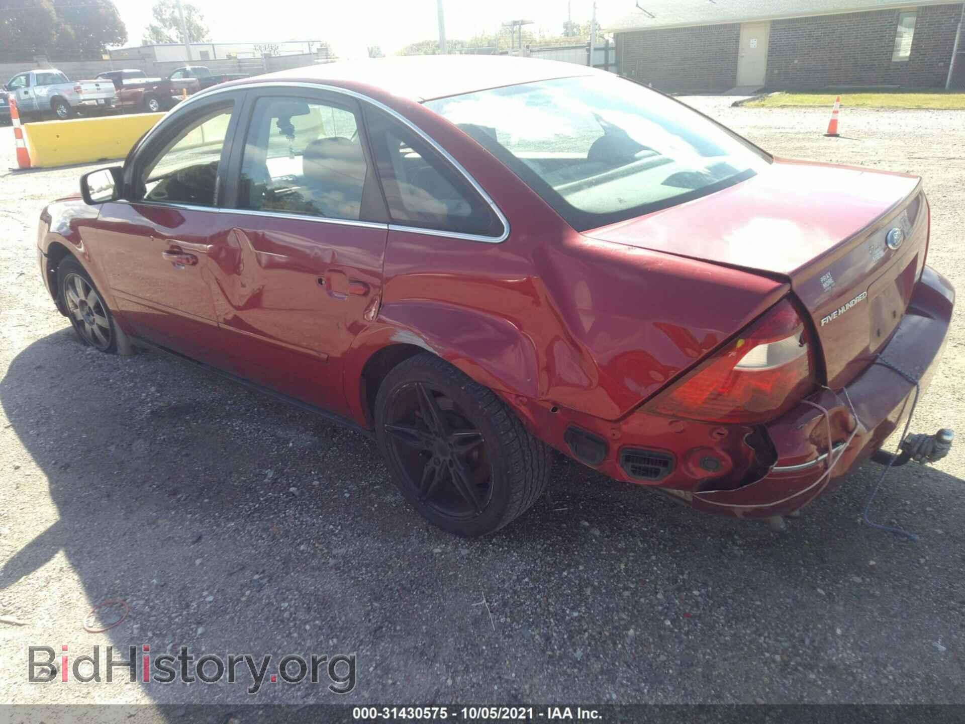 2006 FORD FIVE HUNDRED - VIN: 1FAFP231X6G102711 - Фото 3