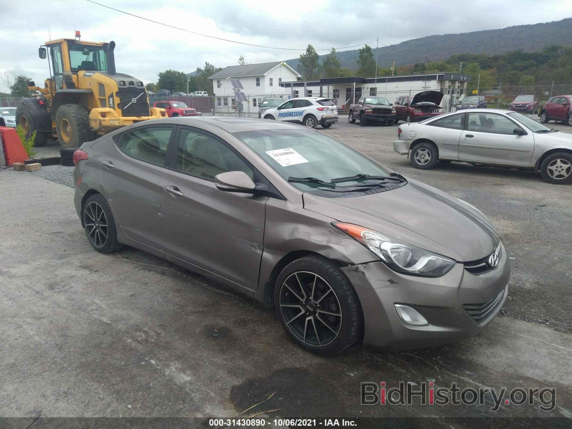 Photo 5NPDH4AEXDH196517 - HYUNDAI ELANTRA 2013