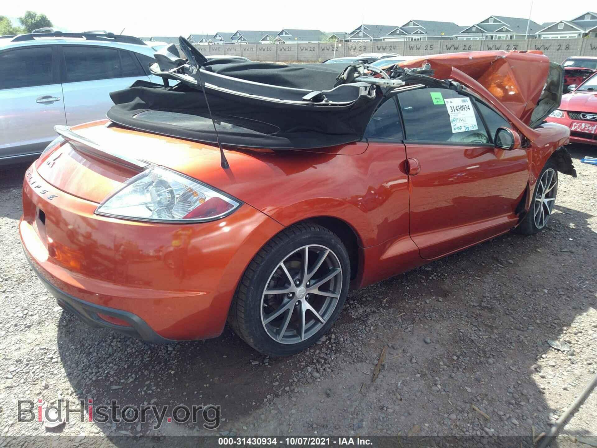 2011 MITSUBISHI ECLIPSE - VIN: 4A37L5EF9BE001411 - Фото 4