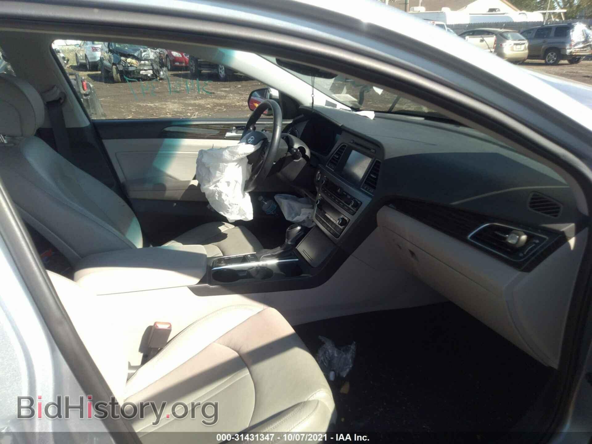 2017 HYUNDAI SONATA - VIN: 5NPE34AF1HH463318 - Фото 5