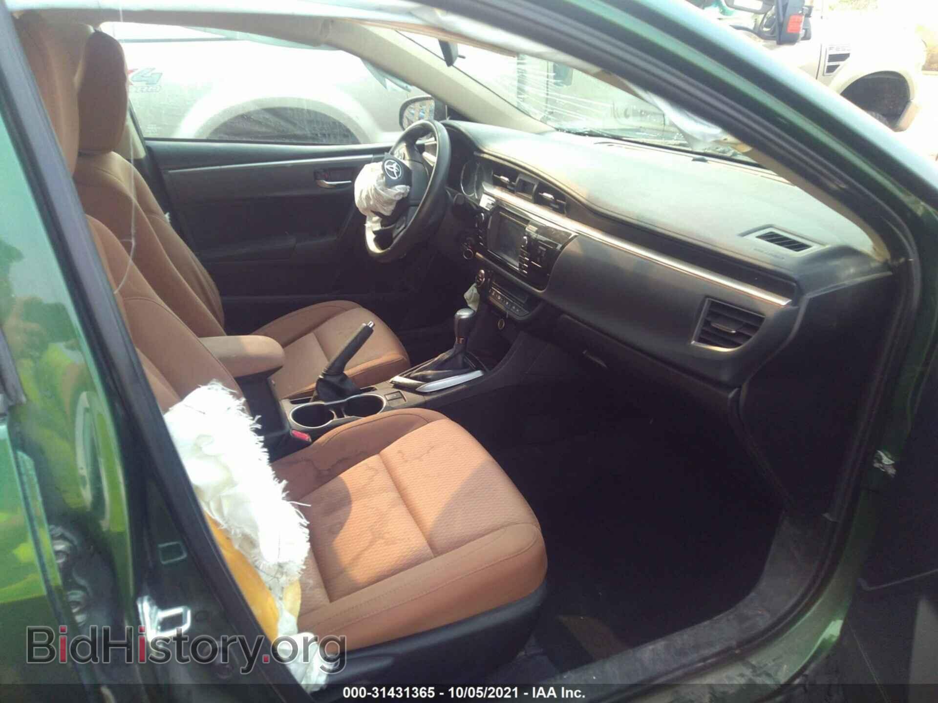 2014 TOYOTA COROLLA - VIN: 5YFBURHE1EP039467 - Фото 5