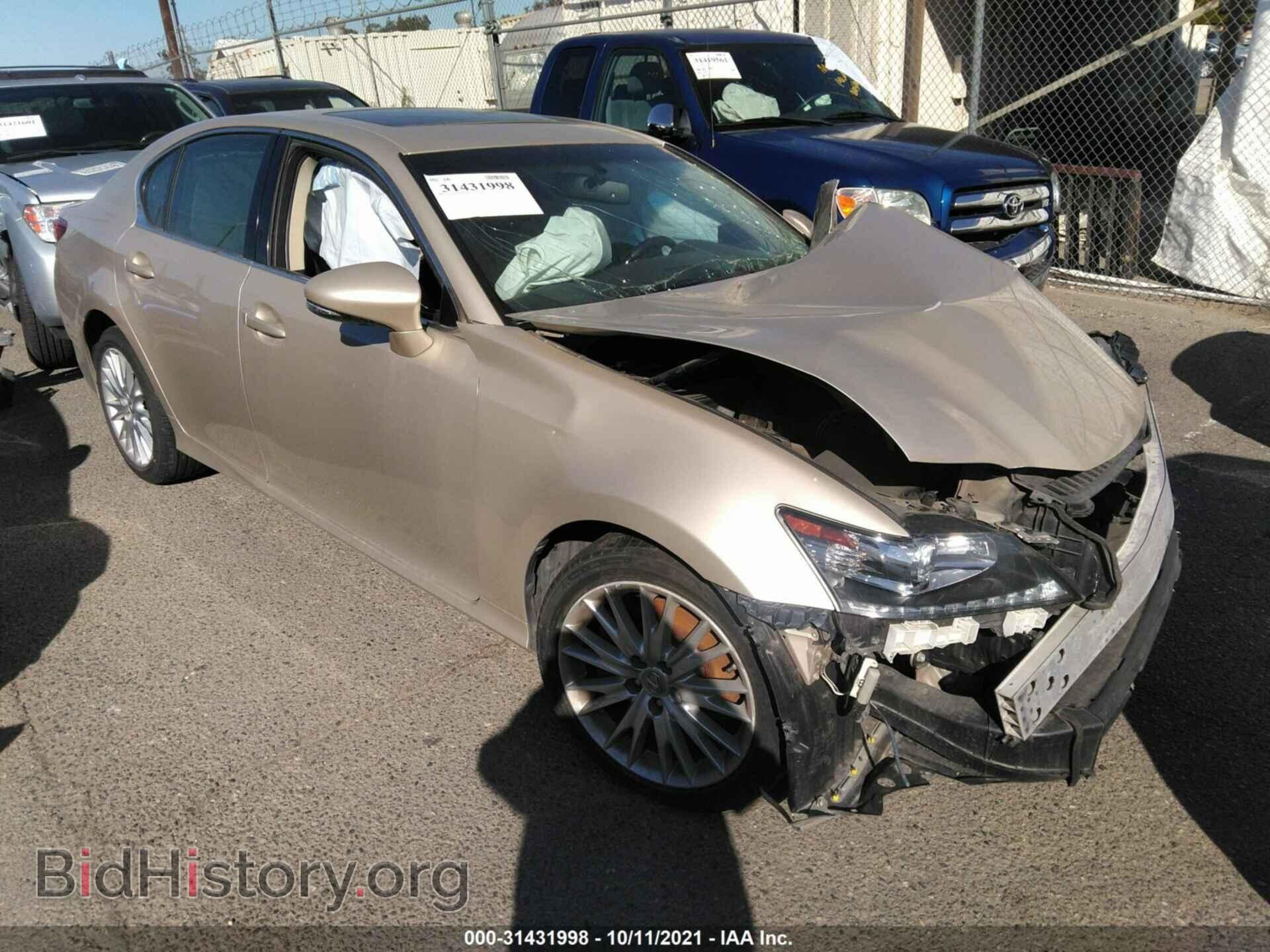 Photo JTHBE1BL0D5014317 - LEXUS GS 350 2013
