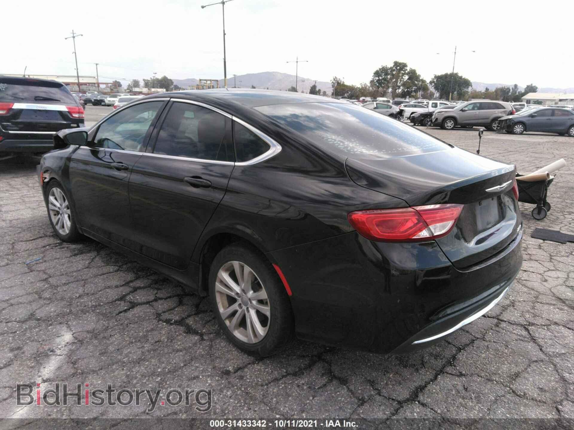 2015 CHRYSLER 200 - VIN: 1C3CCCAB6FN687555 - Фото 3