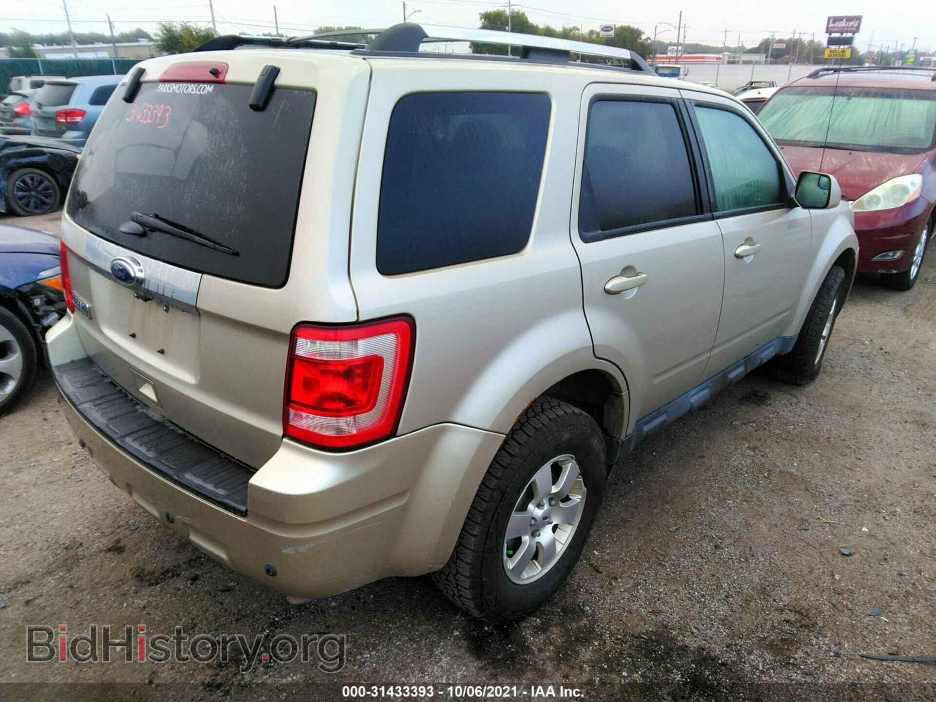 2011 FORD ESCAPE - VIN: 1FMCU0E71BKC71773 - Фото 4