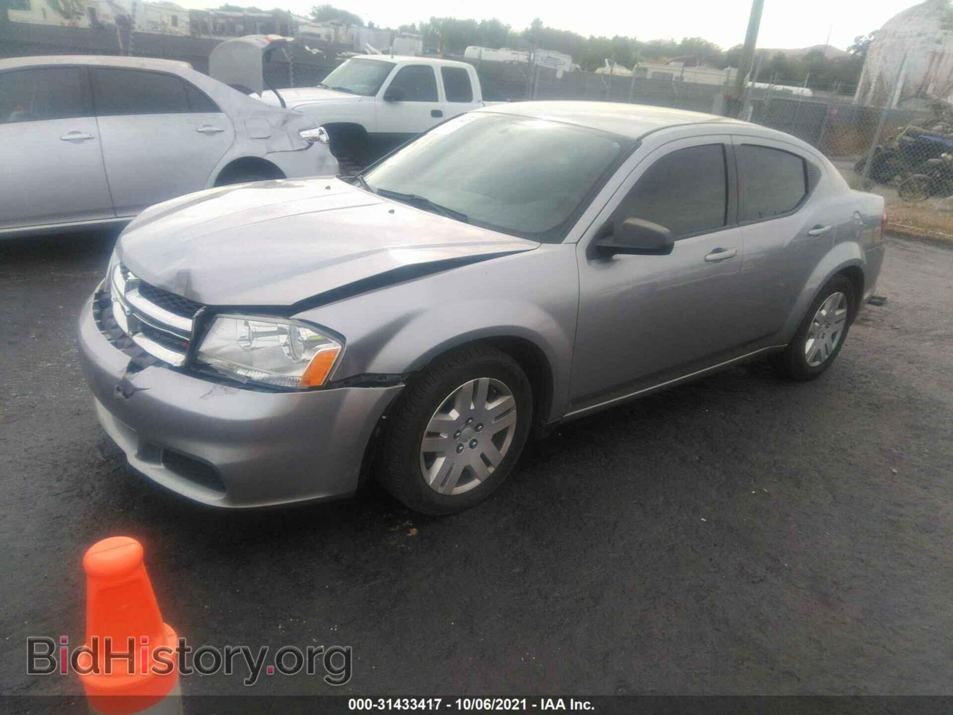 2013 DODGE AVENGER - VIN: 1C3CDZAB8DN725574 - Photo 2