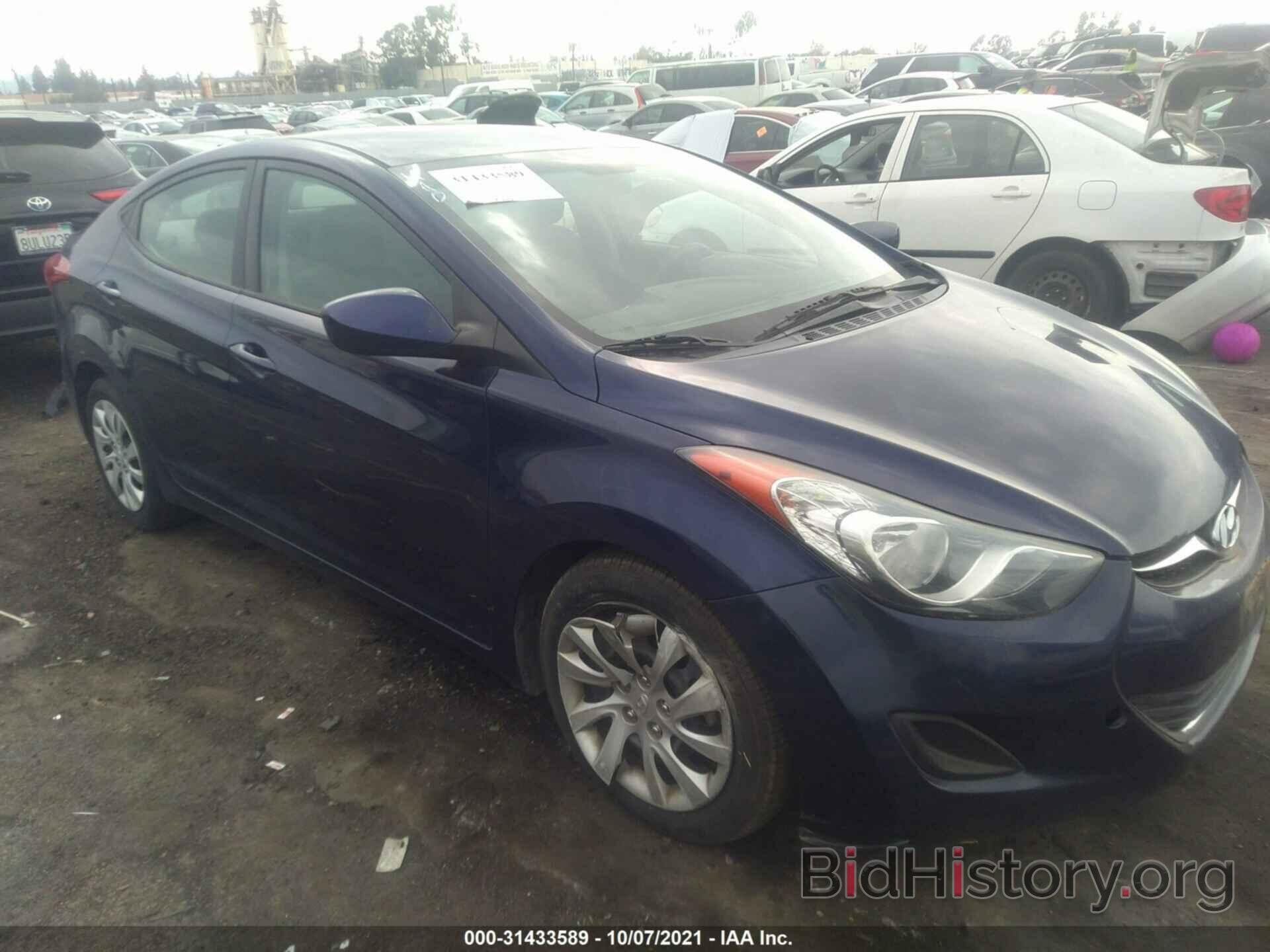 Фотография 5NPDH4AE8DH181482 - HYUNDAI ELANTRA 2013