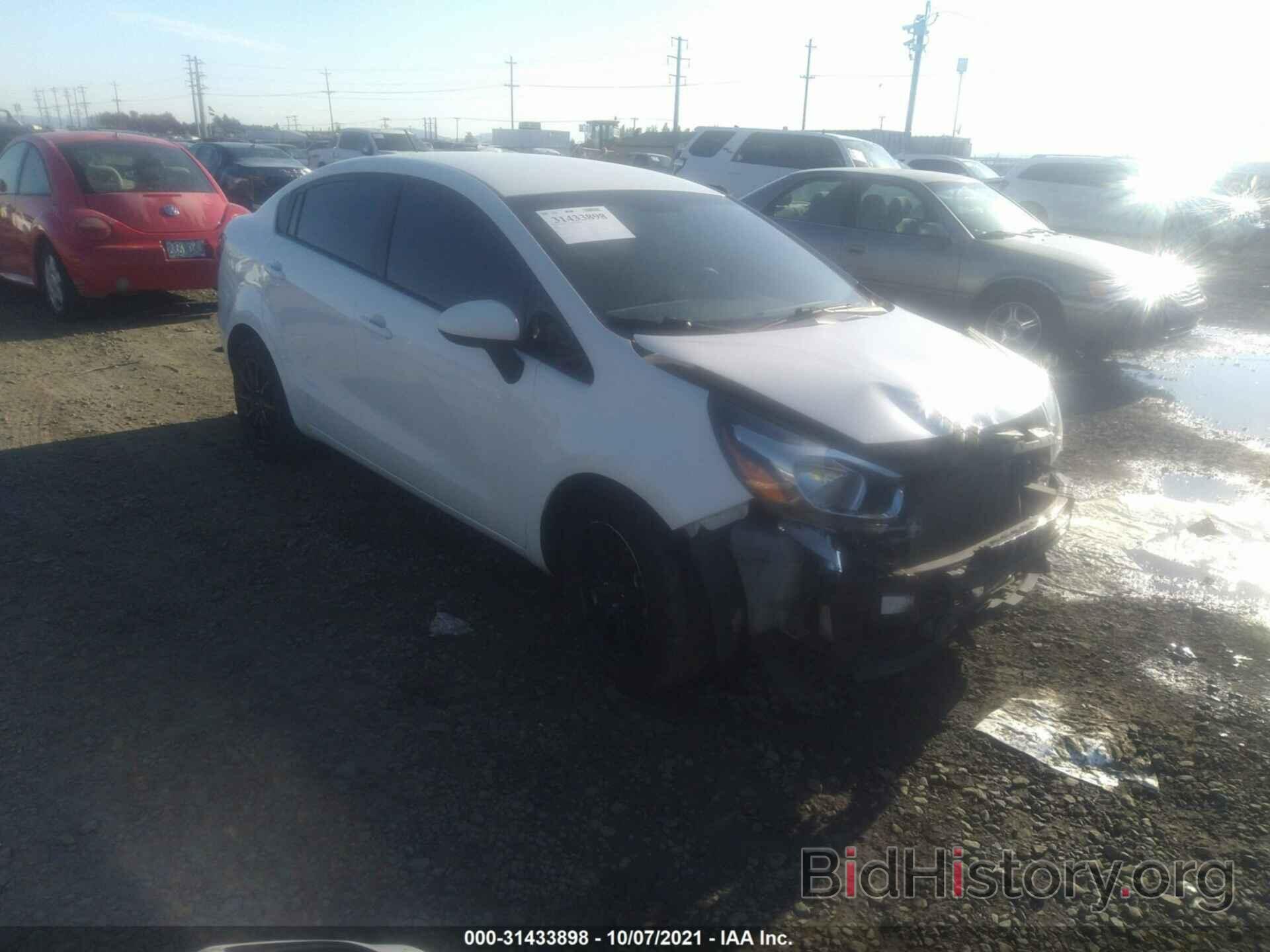 Photo KNADM4A30C6072837 - KIA RIO 2012