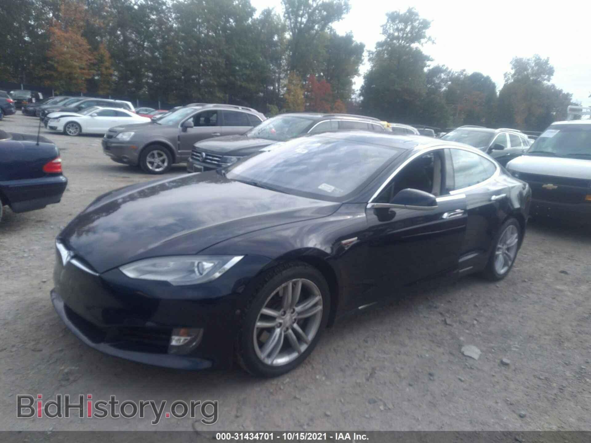 2014 TESLA MODEL S - VIN: 5YJSA1H11EFP47897 - Фото 2