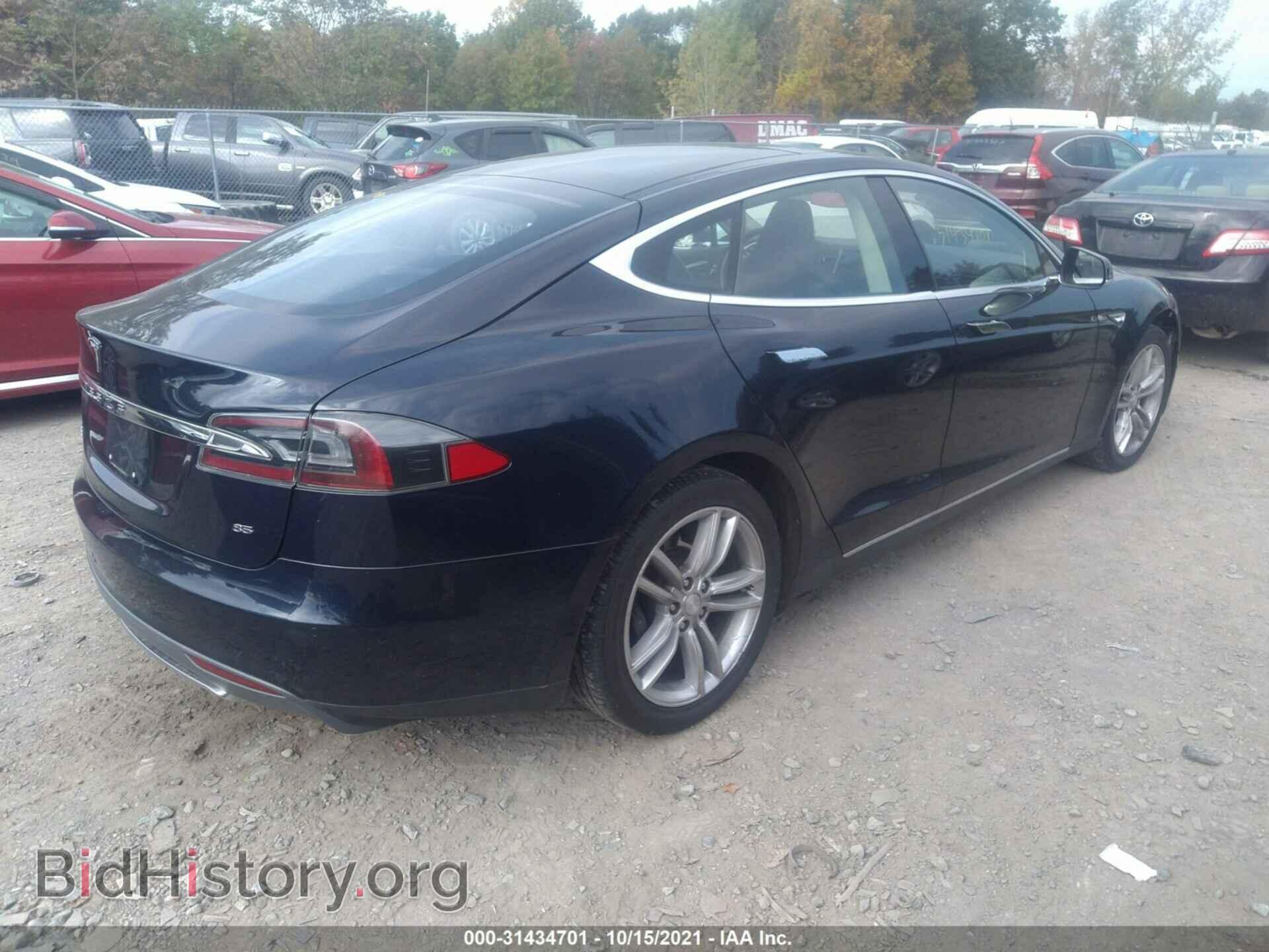 2014 TESLA MODEL S - VIN: 5YJSA1H11EFP47897 - Фото 4