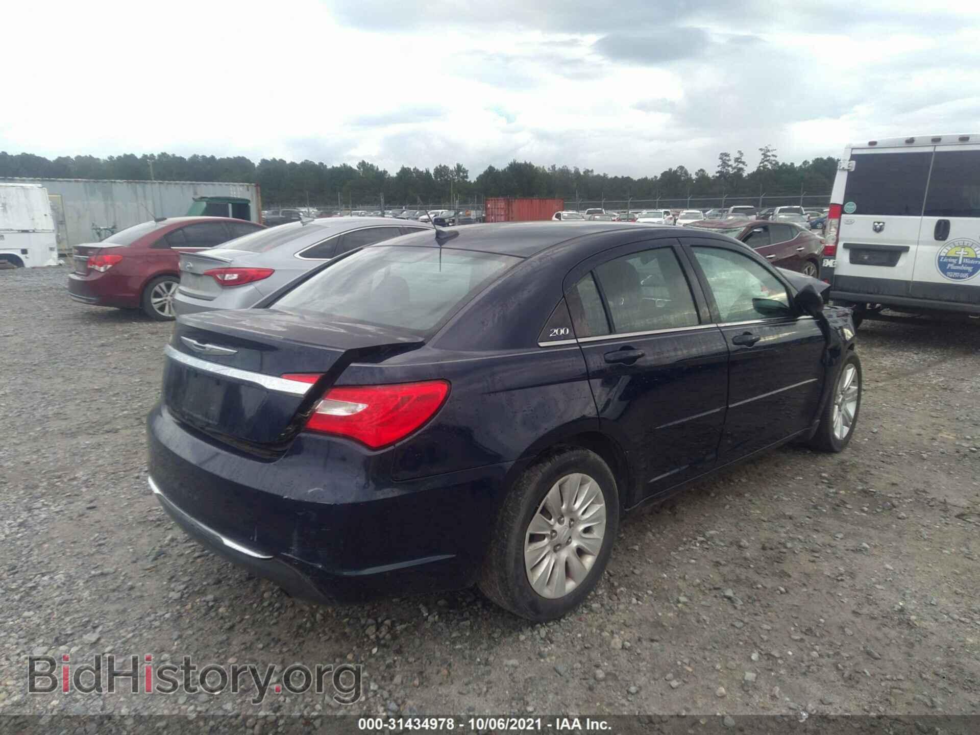 2013 CHRYSLER 200 - VIN: 1C3CCBBB6DN656330 - Фото 4