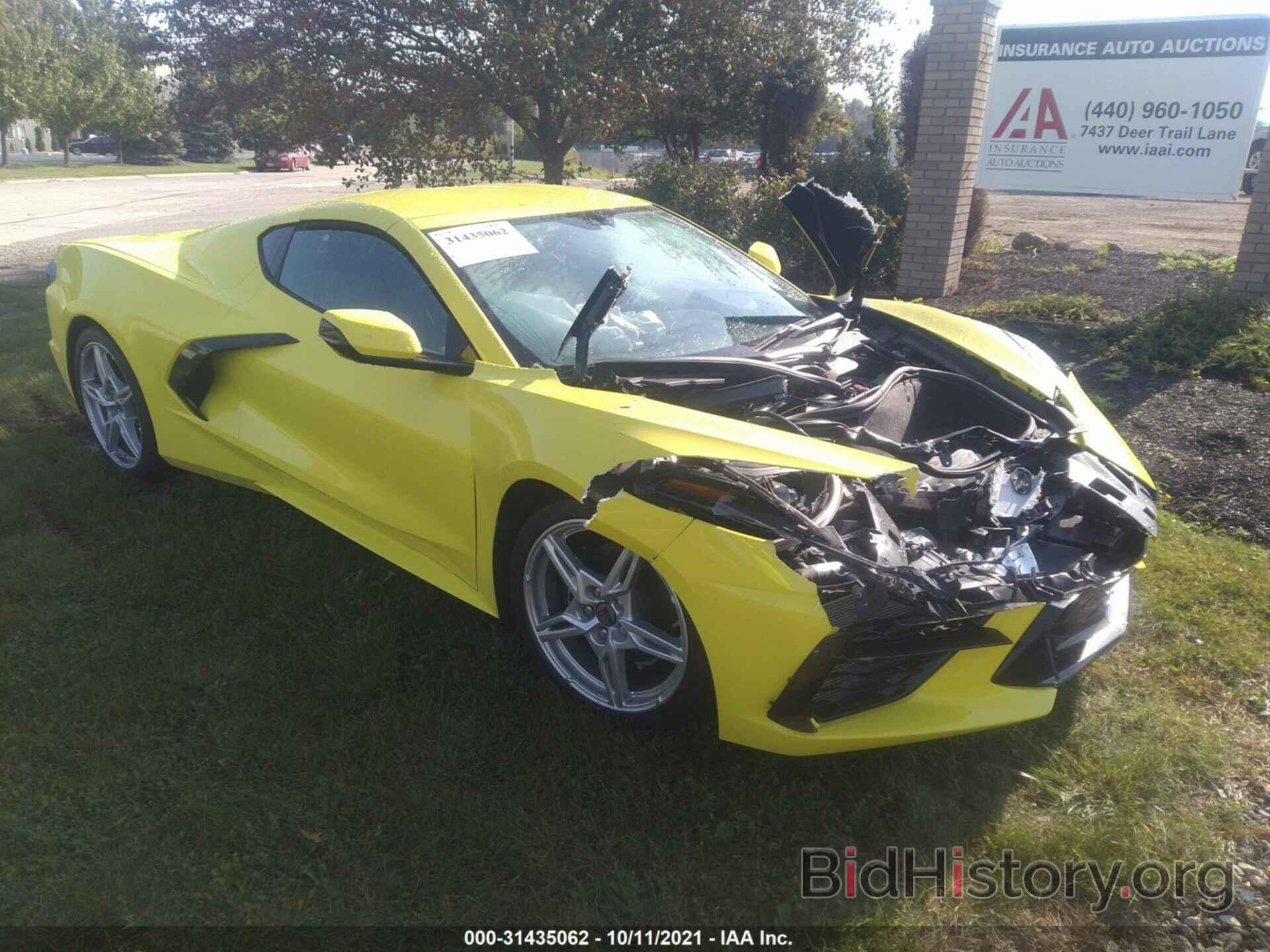 Photo 1G1YB2D49M5124081 - CHEVROLET CORVETTE 2021