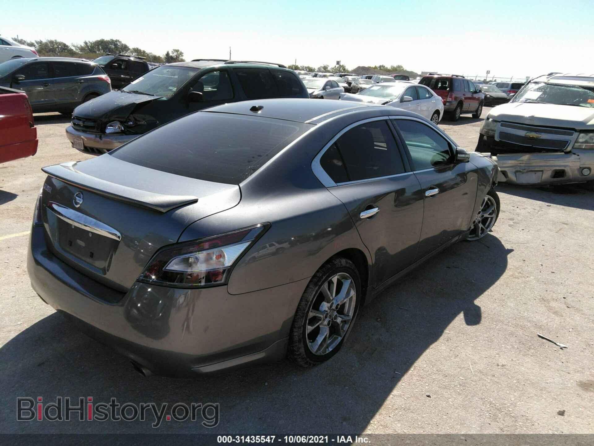2014 NISSAN MAXIMA - VIN: 1N4AA5AP0EC474956 - Фото 4