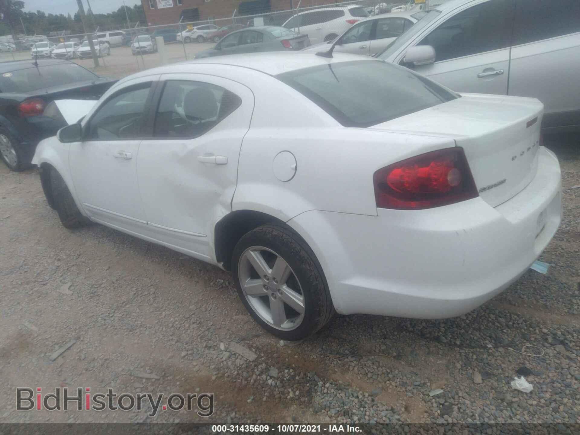 2013 DODGE AVENGER - VIN: 1C3CDZCB9DN663227 - Фото 3
