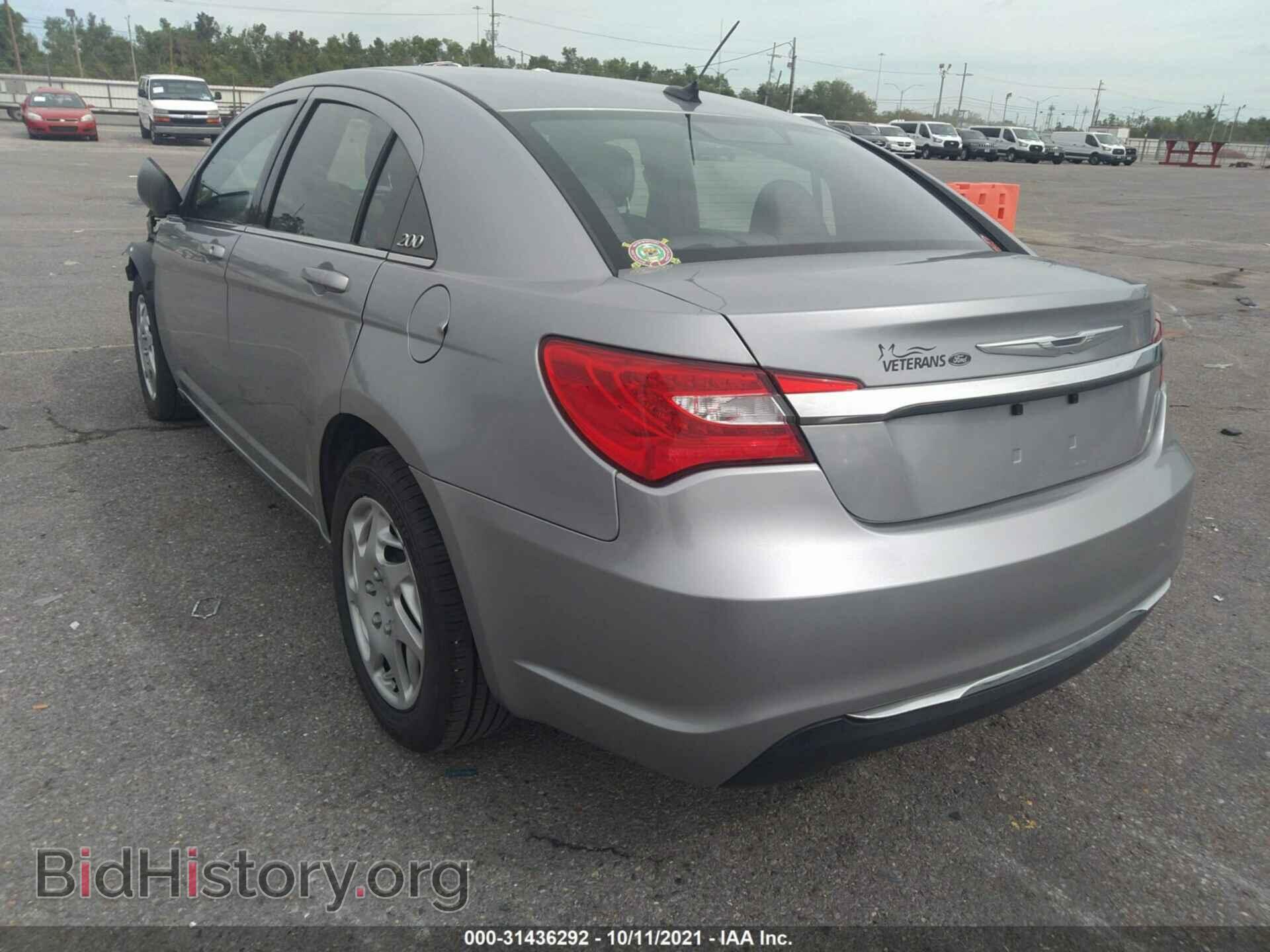 2013 CHRYSLER 200 - VIN: 1C3CCBAB8DN640681 - Фото 3