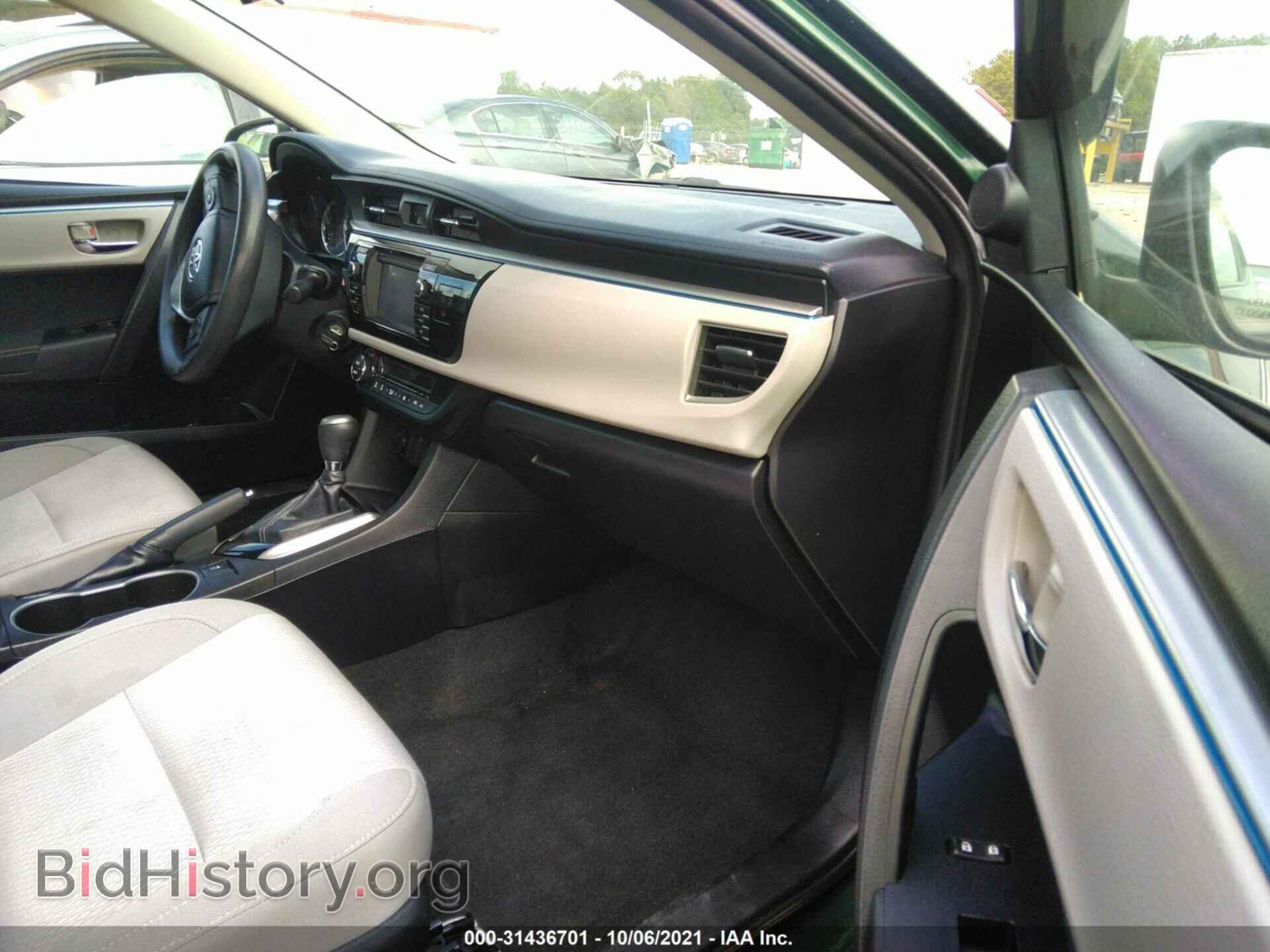 2014 TOYOTA COROLLA - VIN: 2T1BPRHE8EC015898 - Фото 5