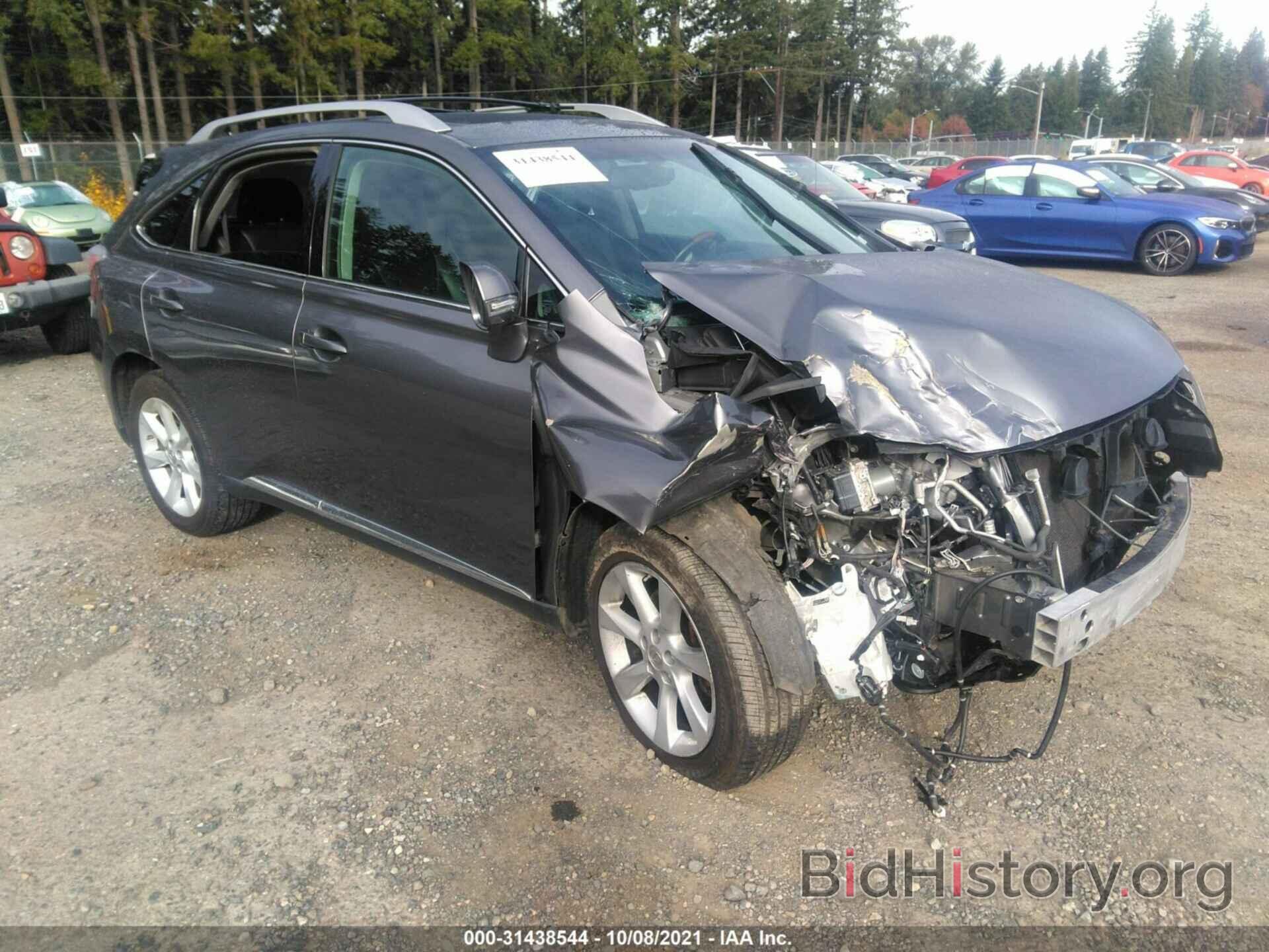 Photo JTJBK1BA8C2445266 - LEXUS RX 350 2012