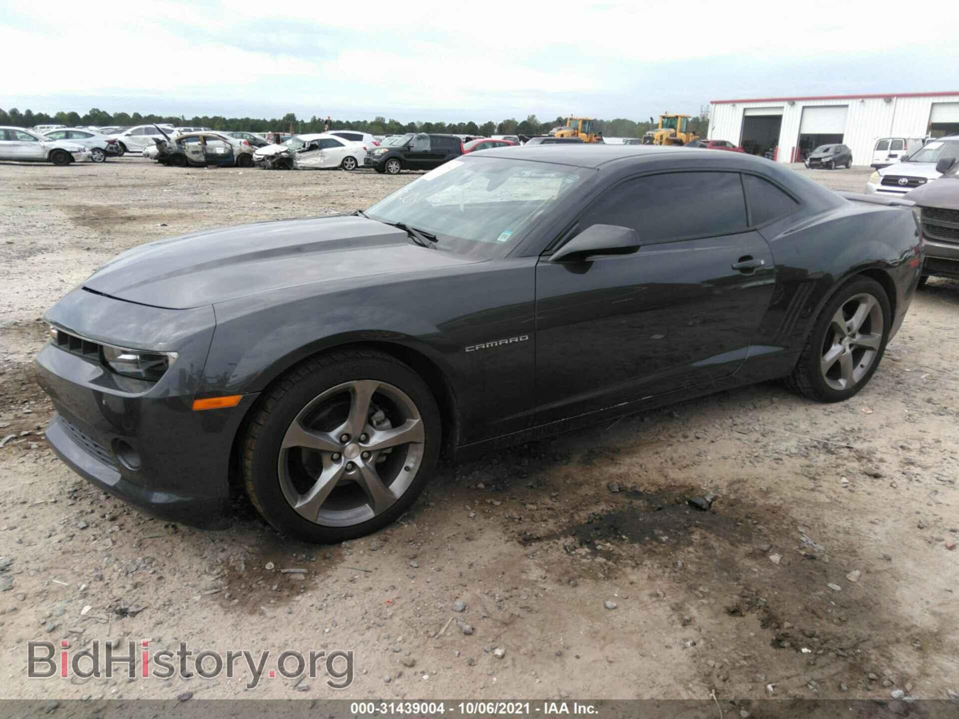 2014 CHEVROLET CAMARO - VIN: 2G1FB1E34E9311336 - Фото 2