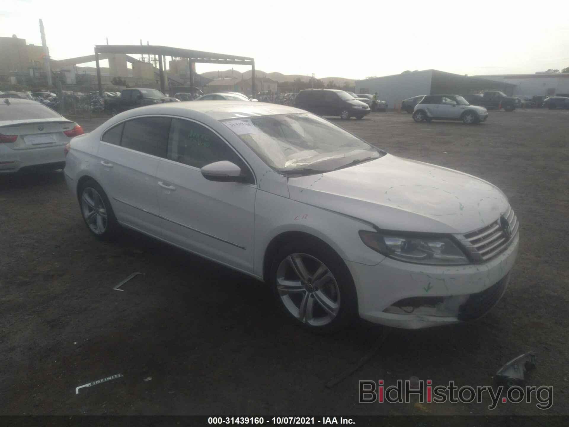 Фотография WVWBP7ANXDE513336 - VOLKSWAGEN CC 2013