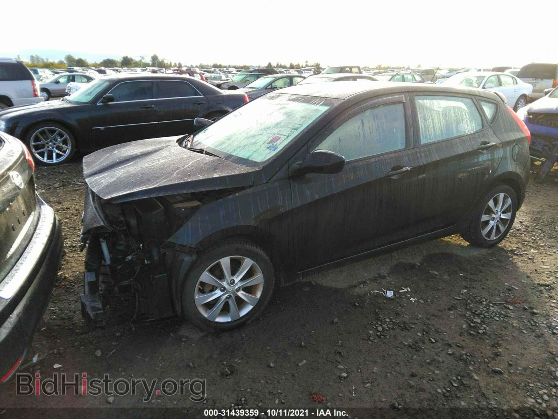 2012 HYUNDAI ACCENT - VIN: KMHCU5AE3CU011107 - Фото 2