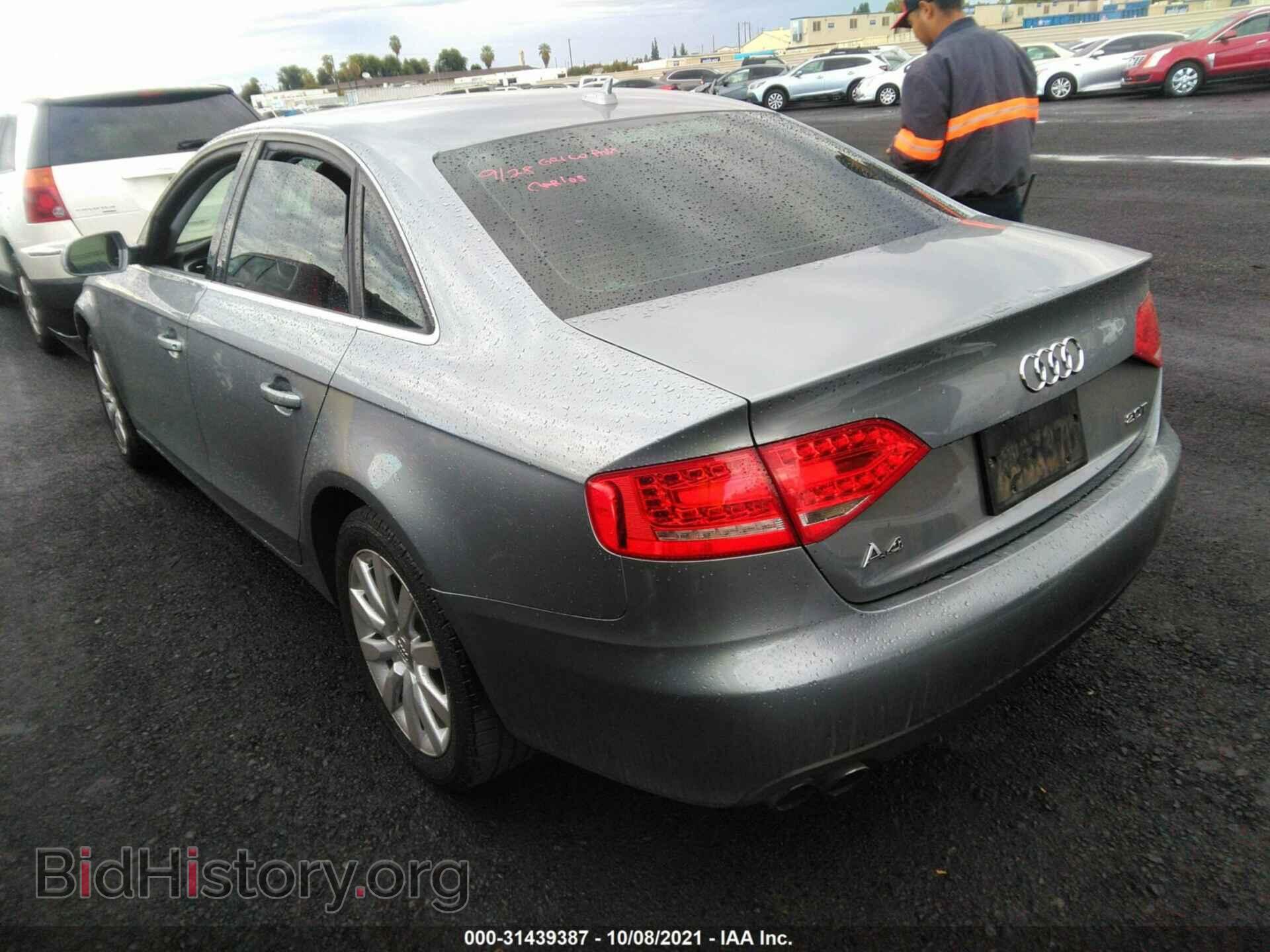 2011 AUDI A4 - VIN: WAUEFAFL8BN002318 - Фото 3