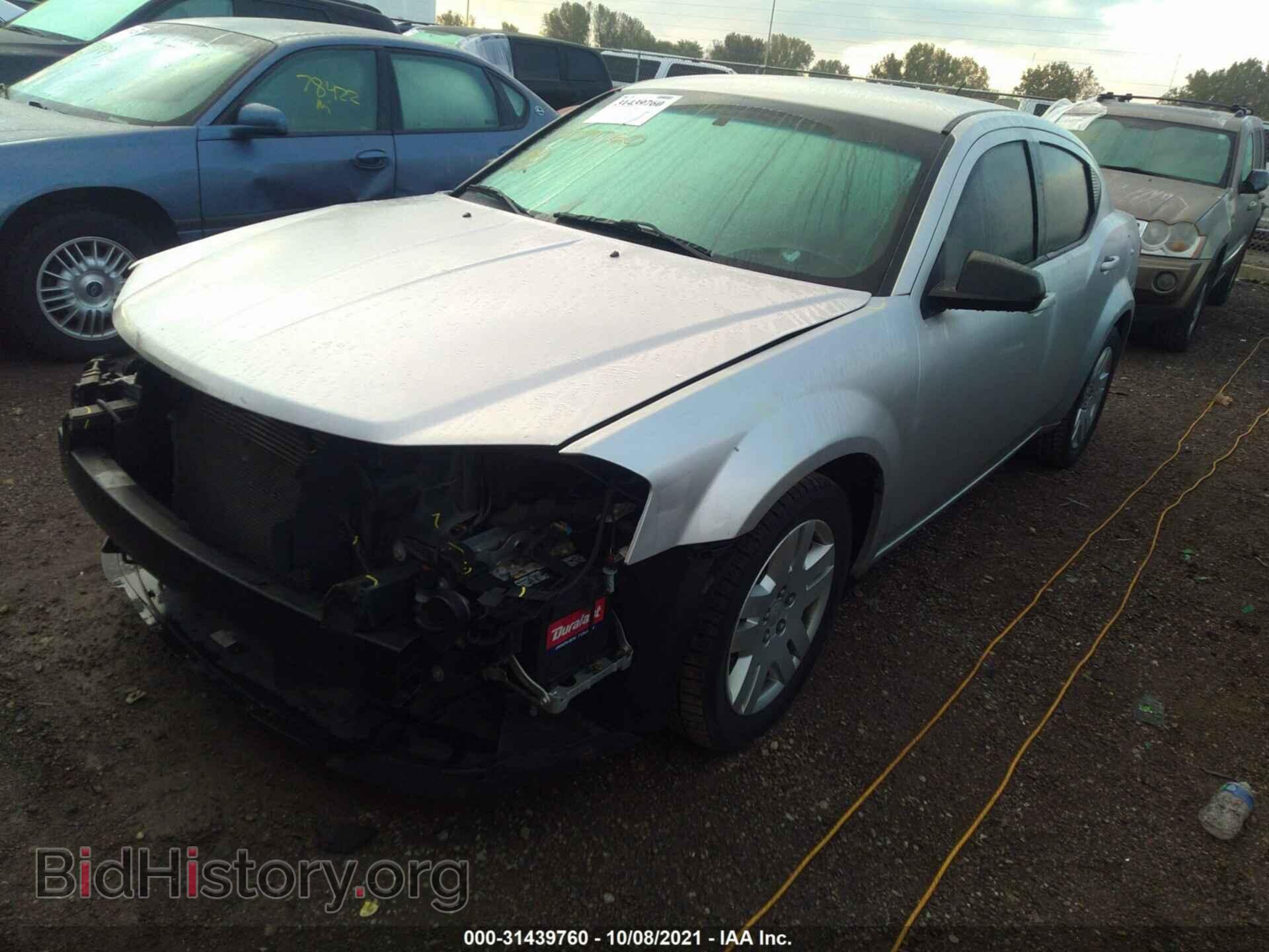 2012 DODGE AVENGER - VIN: 1C3CDZAB8CN165098 - Фото 2