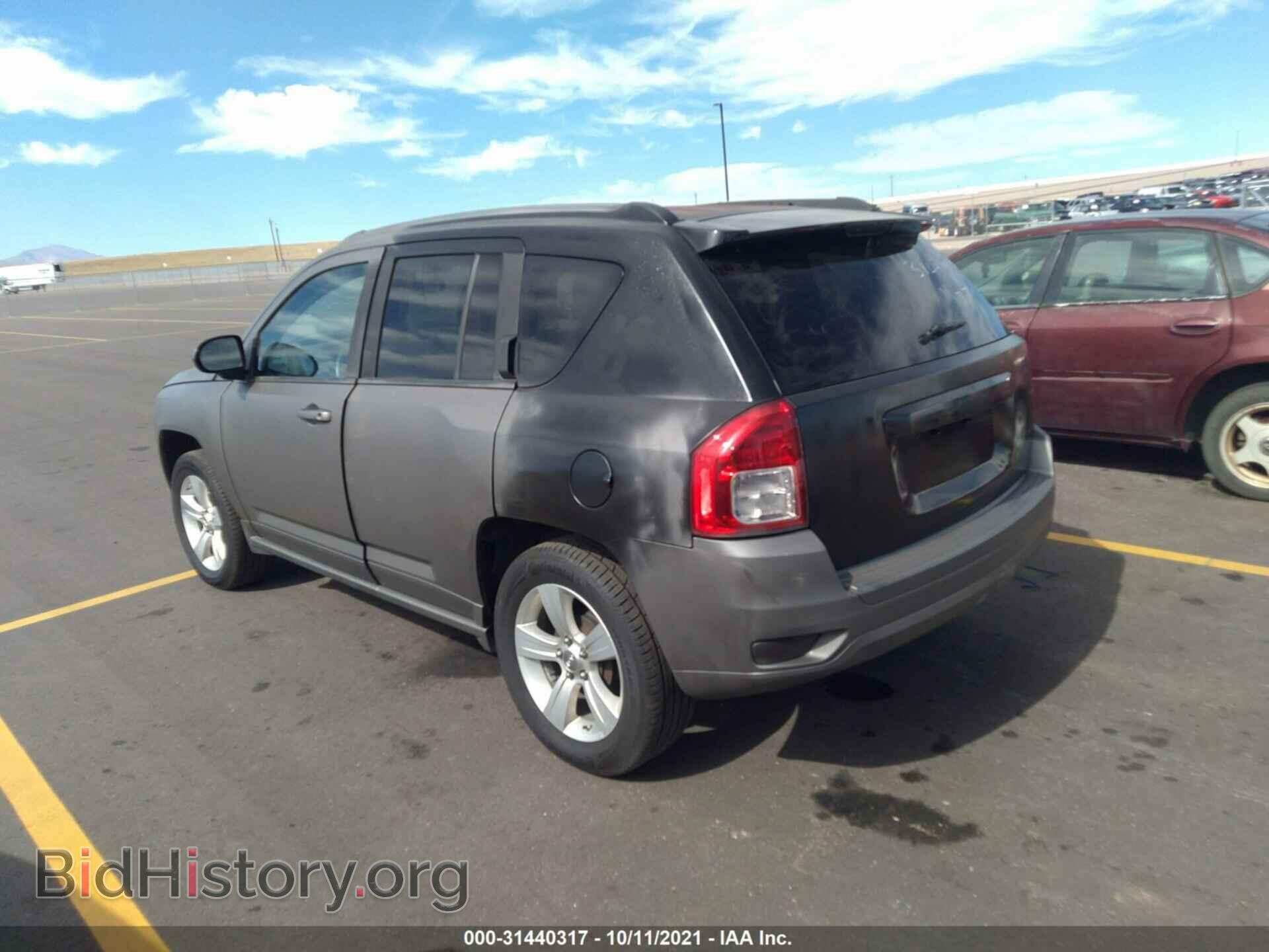2012 JEEP COMPASS - VIN: 1C4NJCBAXCD601049 - Фото 3