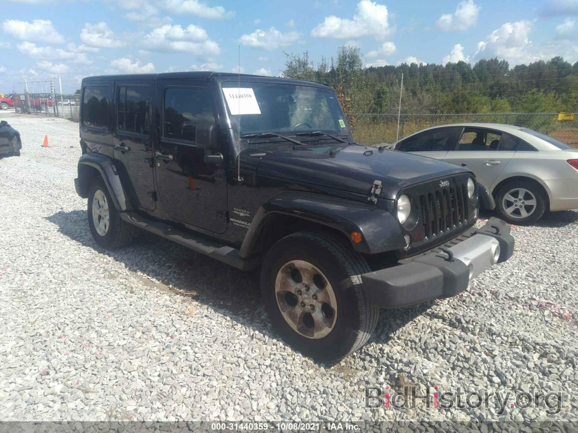 Photo 1C4BJWEG0EL122863 - JEEP WRANGLER UNLIMITED 2014