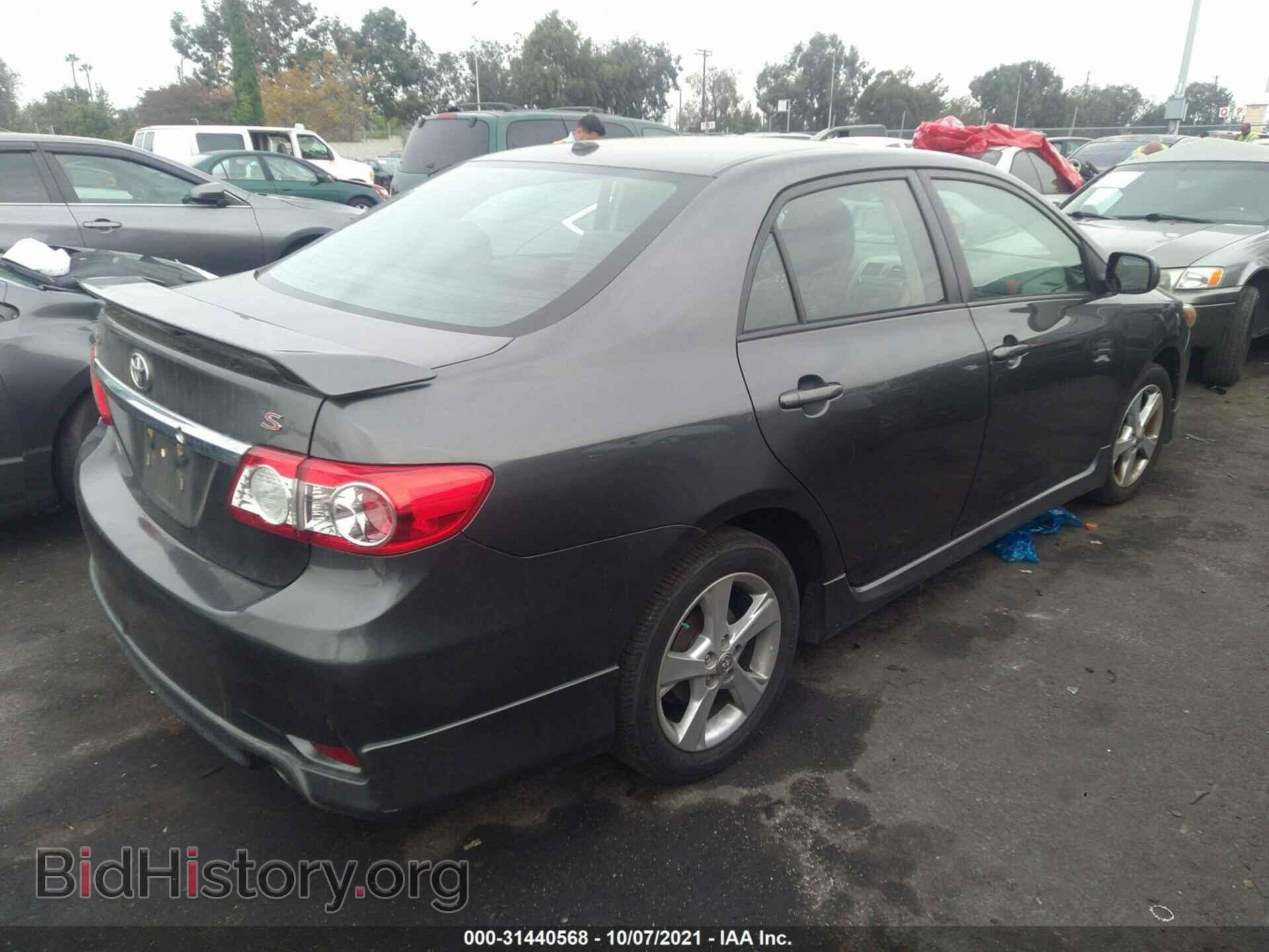 2011 TOYOTA COROLLA - VIN: 2T1BU4EE8BC743961 - Фото 4
