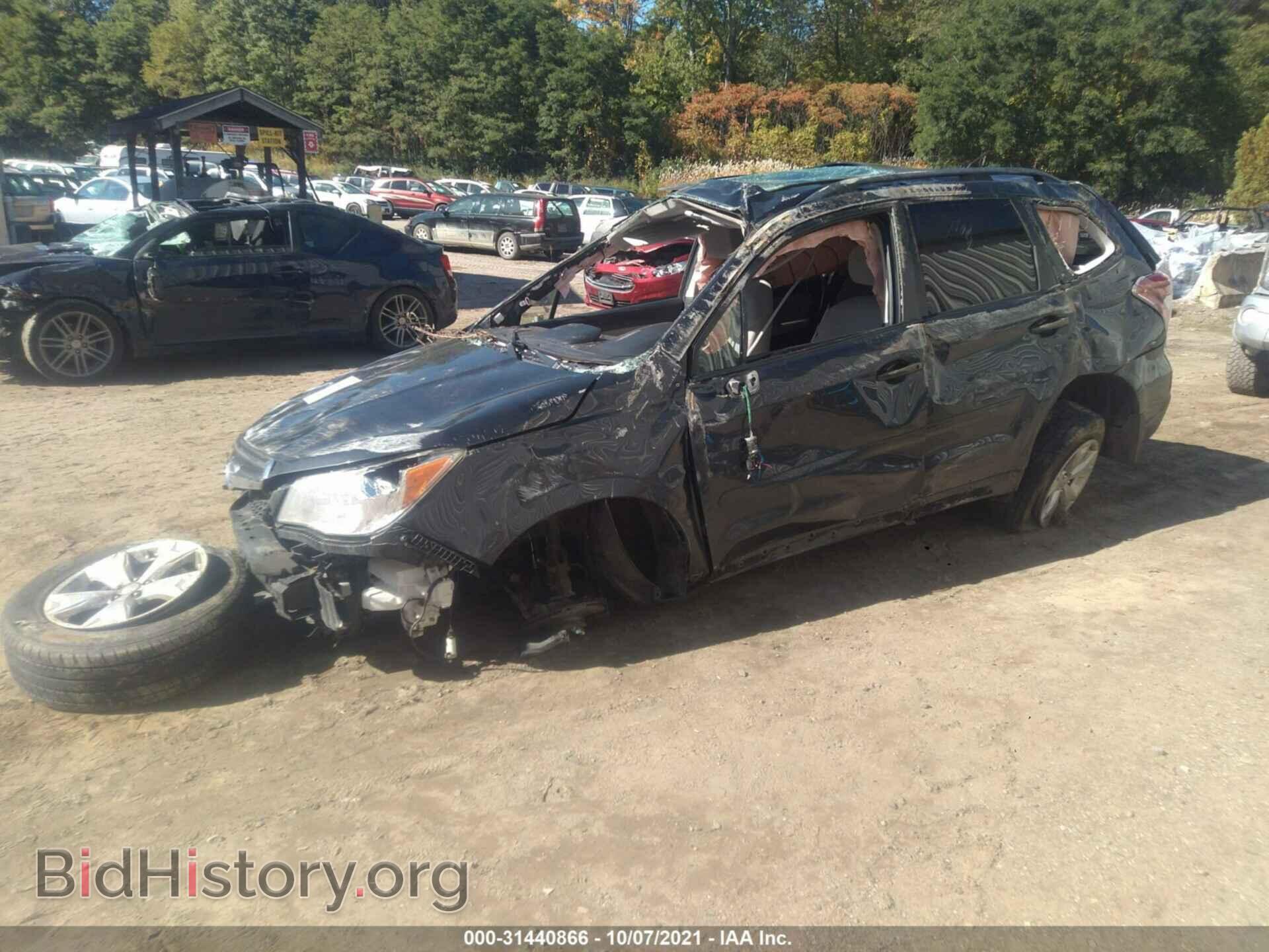 2015 SUBARU FORESTER - VIN: JF2SJADC2FH481641 - Фото 2