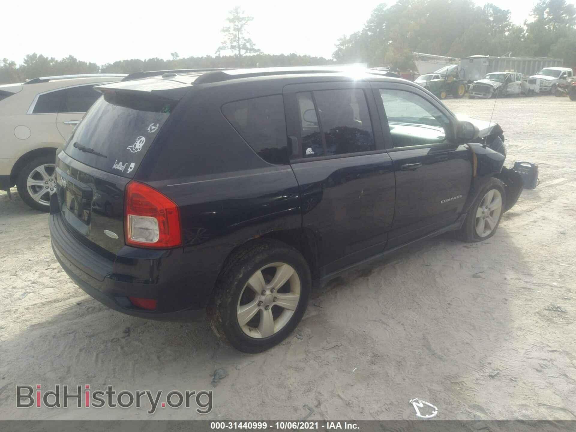 2012 JEEP COMPASS - VIN: 1C4NJDEB6CD704947 - Фото 4